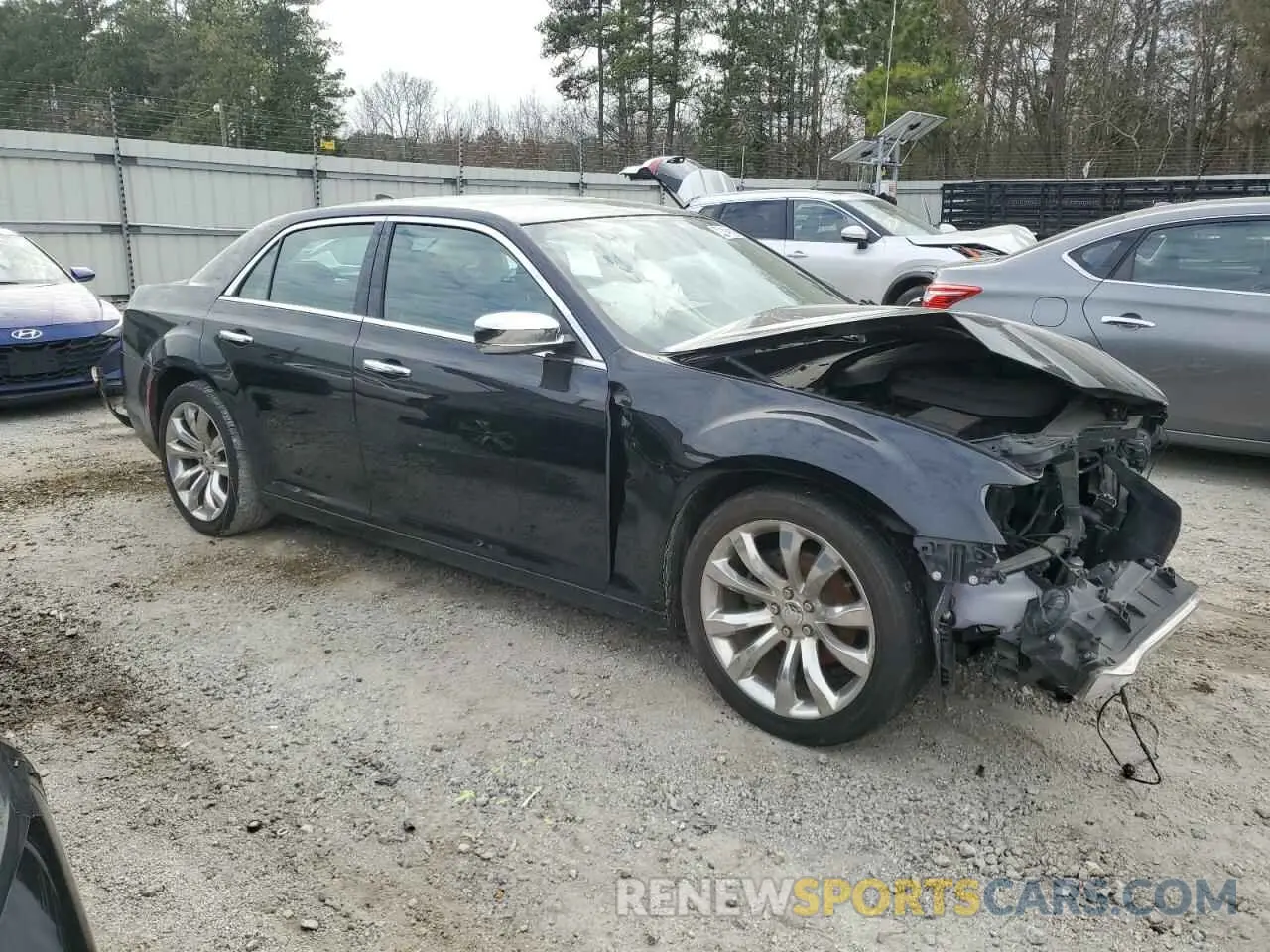 4 Photograph of a damaged car 2C3CCAEG5KH682649 CHRYSLER 300 2019