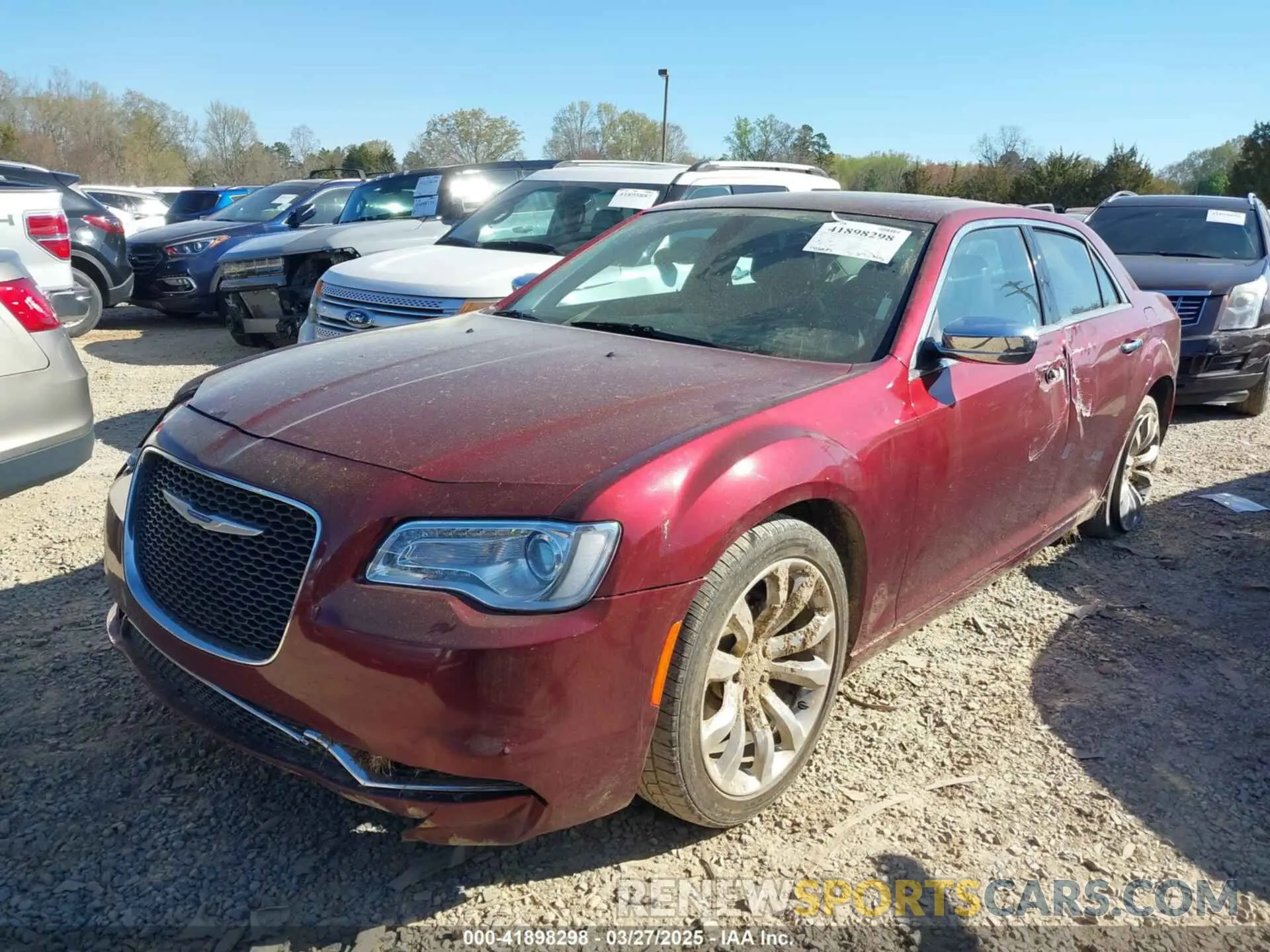 2 Photograph of a damaged car 2C3CCAEG7KH534180 CHRYSLER 300 2019