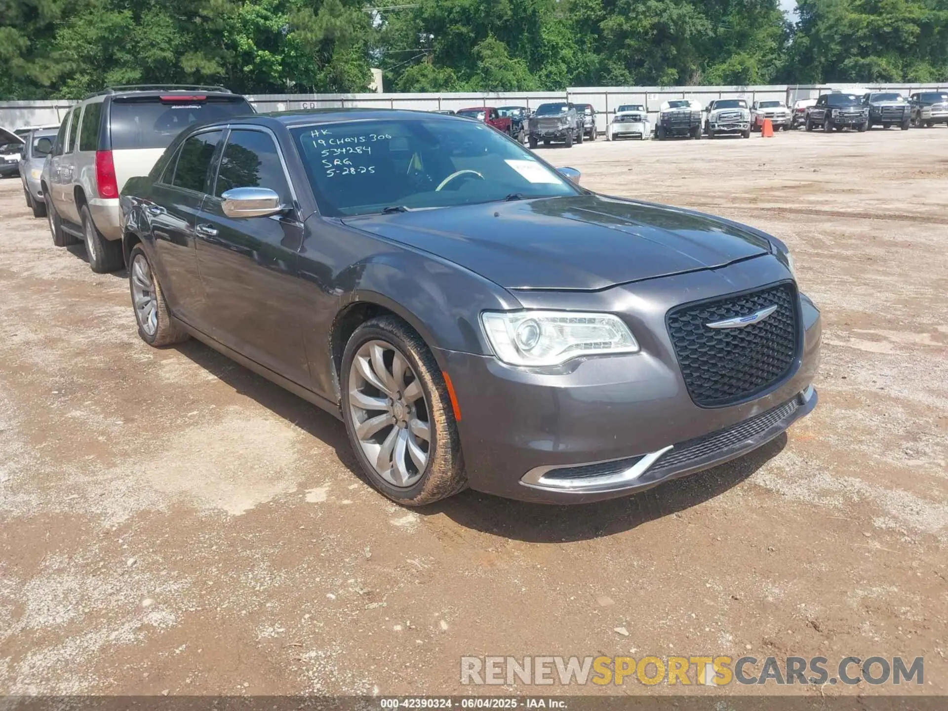 1 Photograph of a damaged car 2C3CCAEG8KH534284 CHRYSLER 300 2019