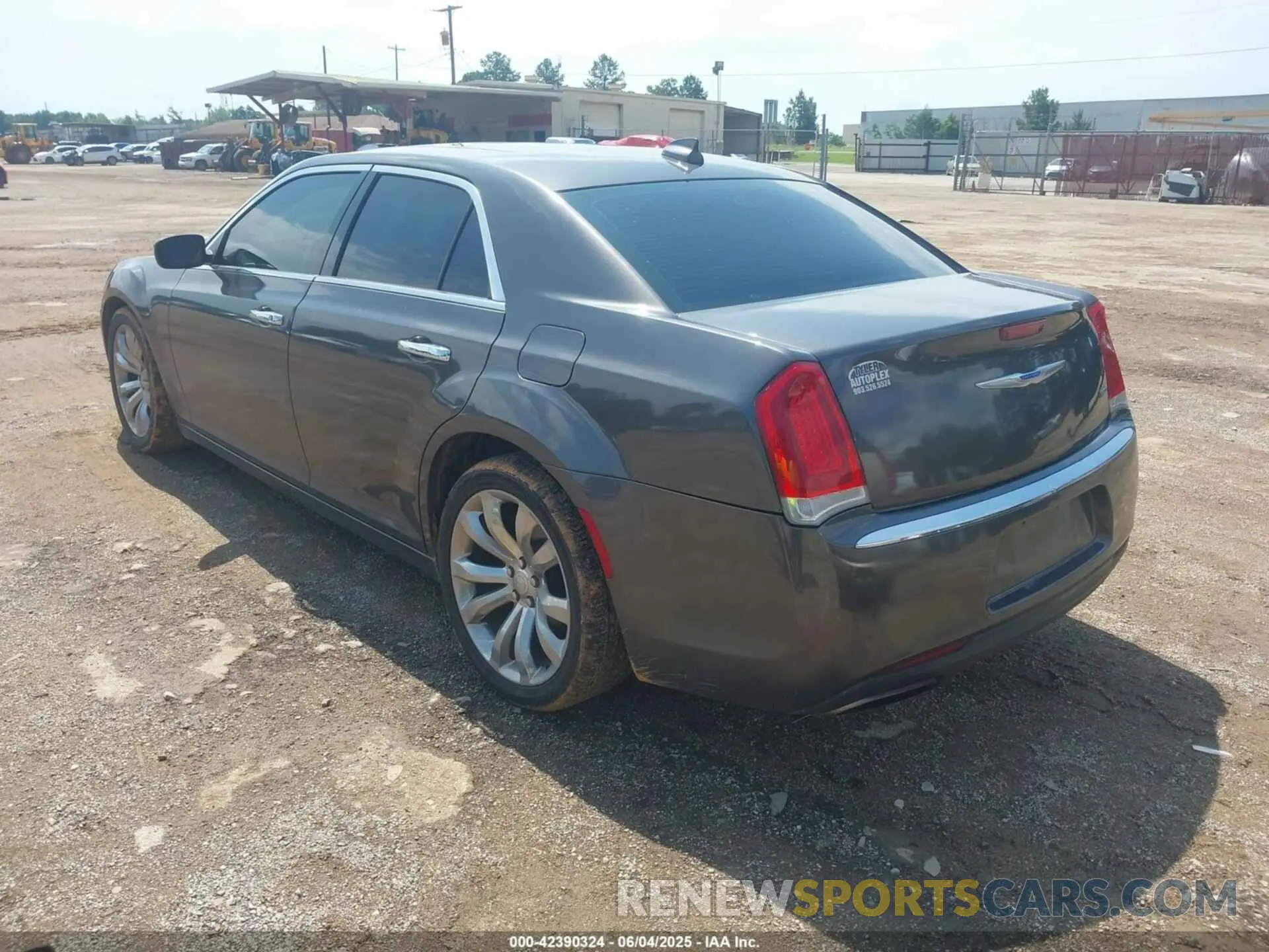3 Photograph of a damaged car 2C3CCAEG8KH534284 CHRYSLER 300 2019