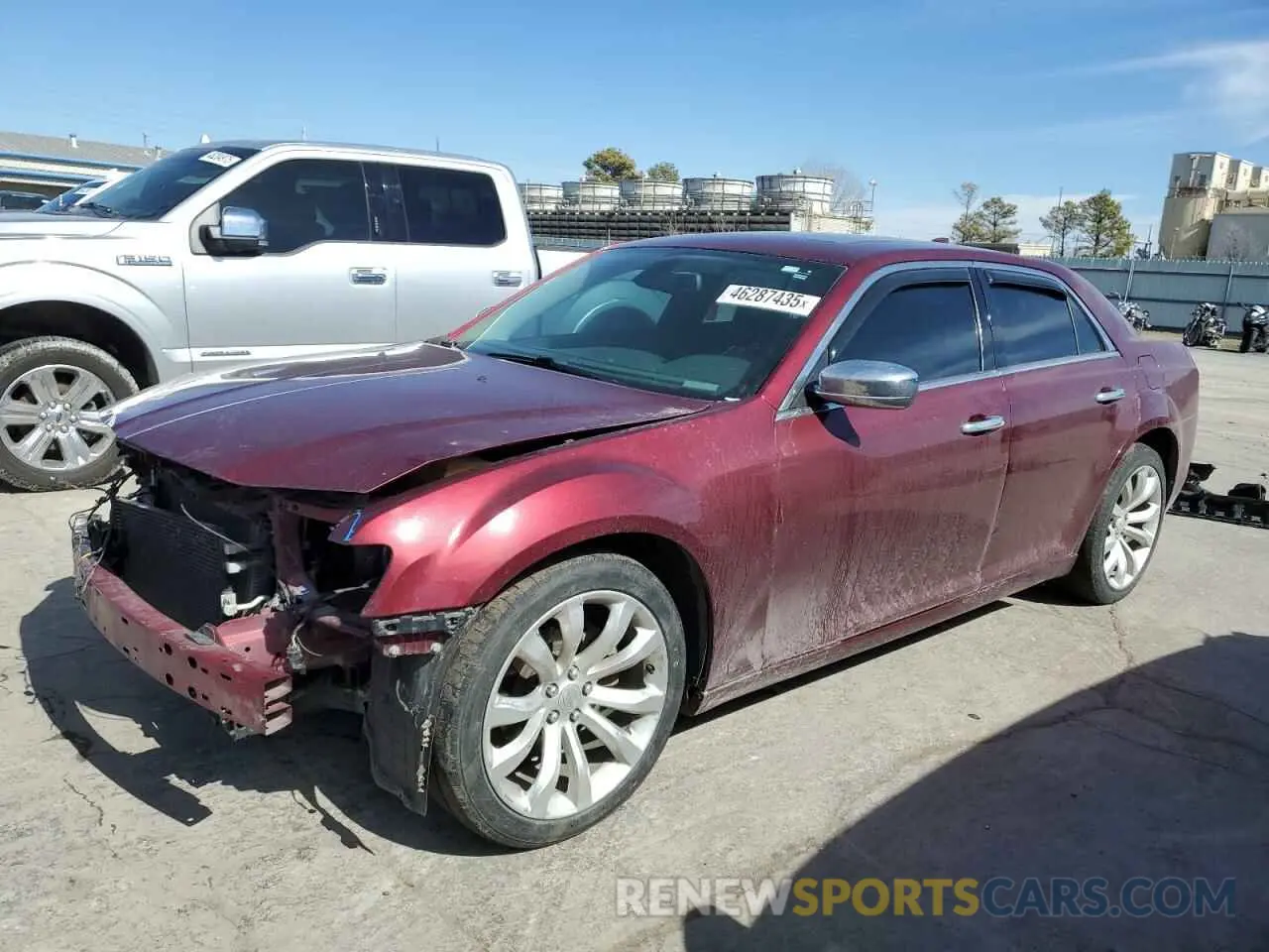 1 Photograph of a damaged car 2C3CCAEG8KH616984 CHRYSLER 300 2019
