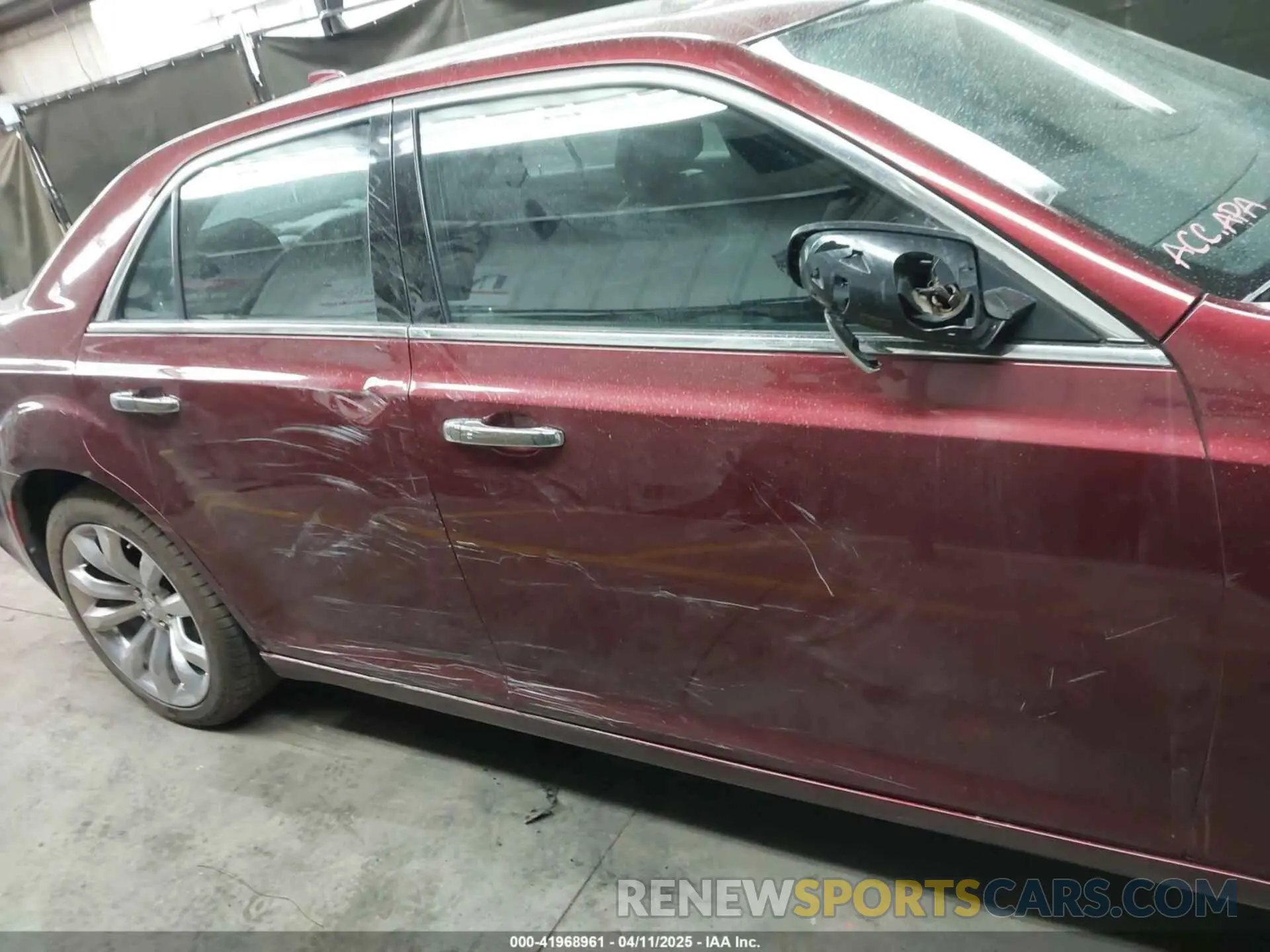 13 Photograph of a damaged car 2C3CCAEG8KH722545 CHRYSLER 300 2019