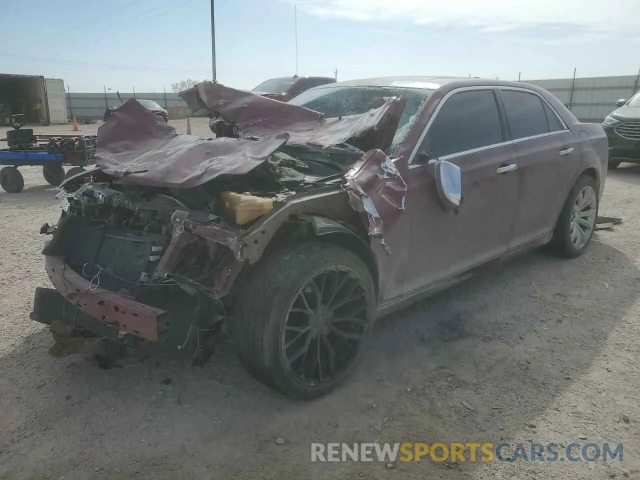 1 Photograph of a damaged car 2C3CCAEG9KH631316 CHRYSLER 300 2019