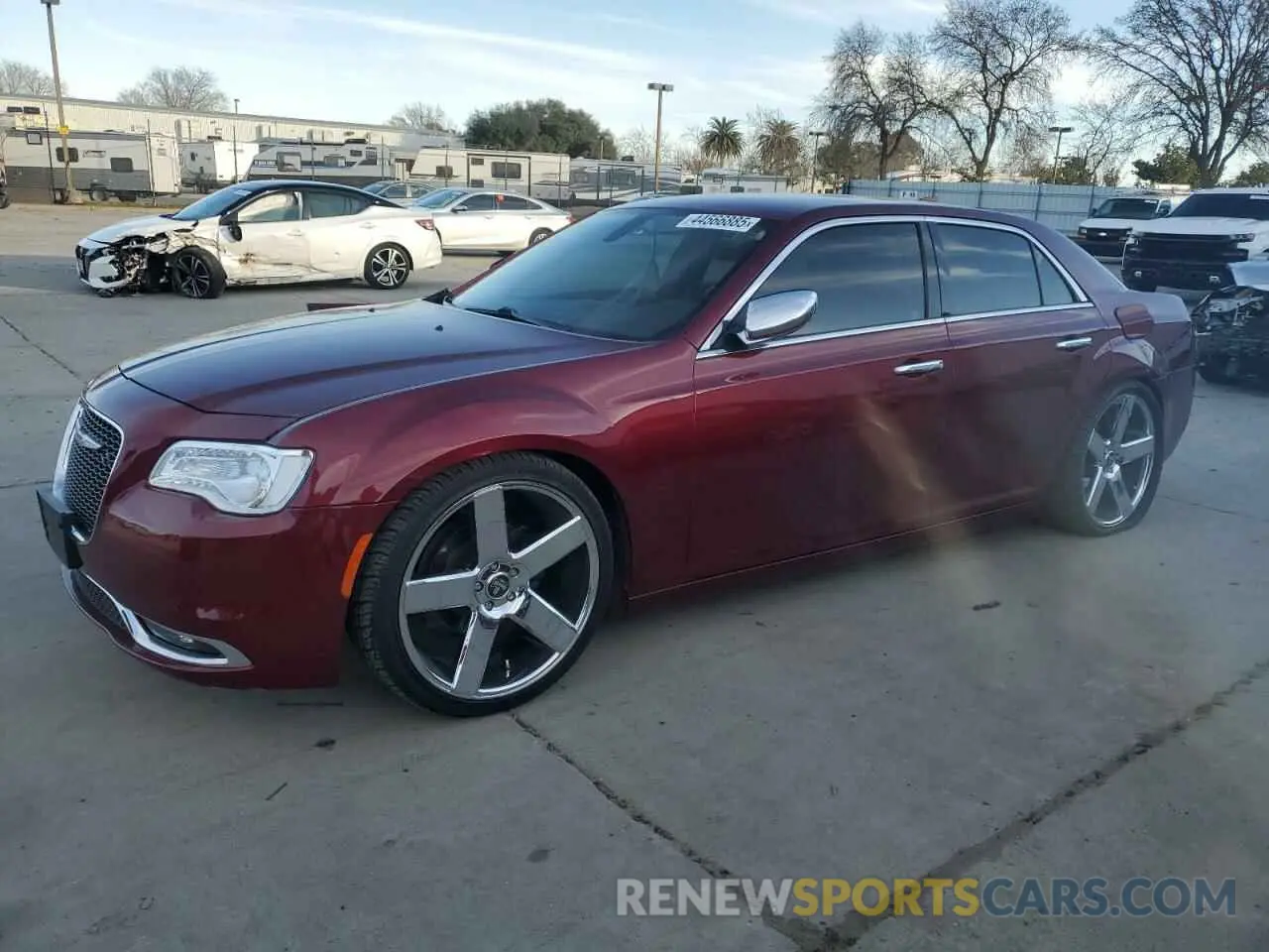 1 Photograph of a damaged car 2C3CCAEGXKH689693 CHRYSLER 300 2019