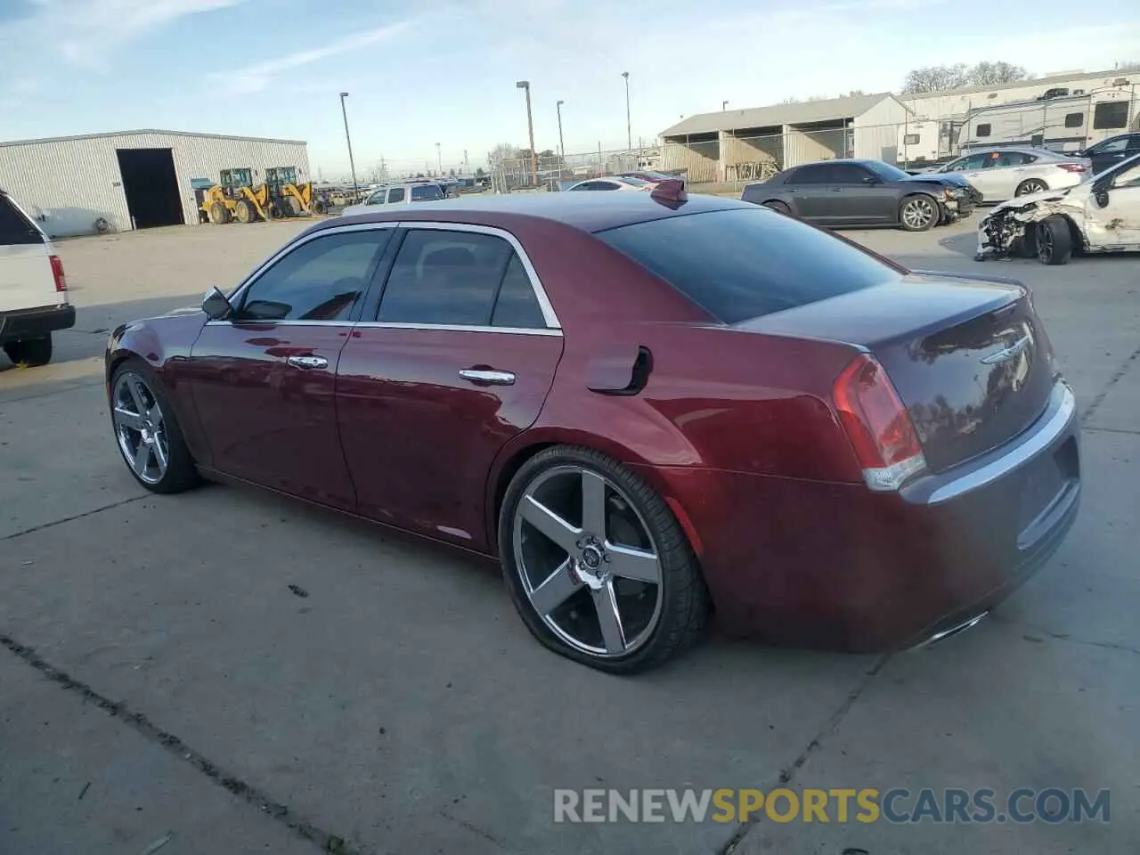 2 Photograph of a damaged car 2C3CCAEGXKH689693 CHRYSLER 300 2019
