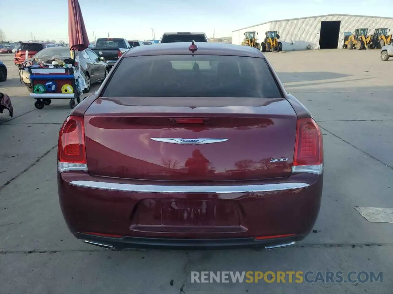 6 Photograph of a damaged car 2C3CCAEGXKH689693 CHRYSLER 300 2019