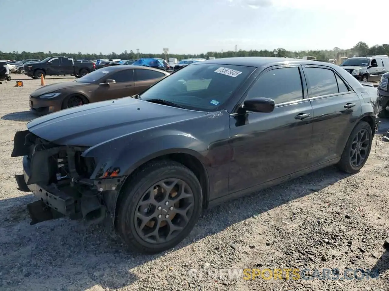 1 Photograph of a damaged car 2C3CCAGG7KH651562 CHRYSLER 300 2019