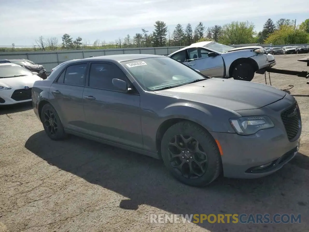 4 Photograph of a damaged car 2C3CCAGGXKH542951 CHRYSLER 300 2019