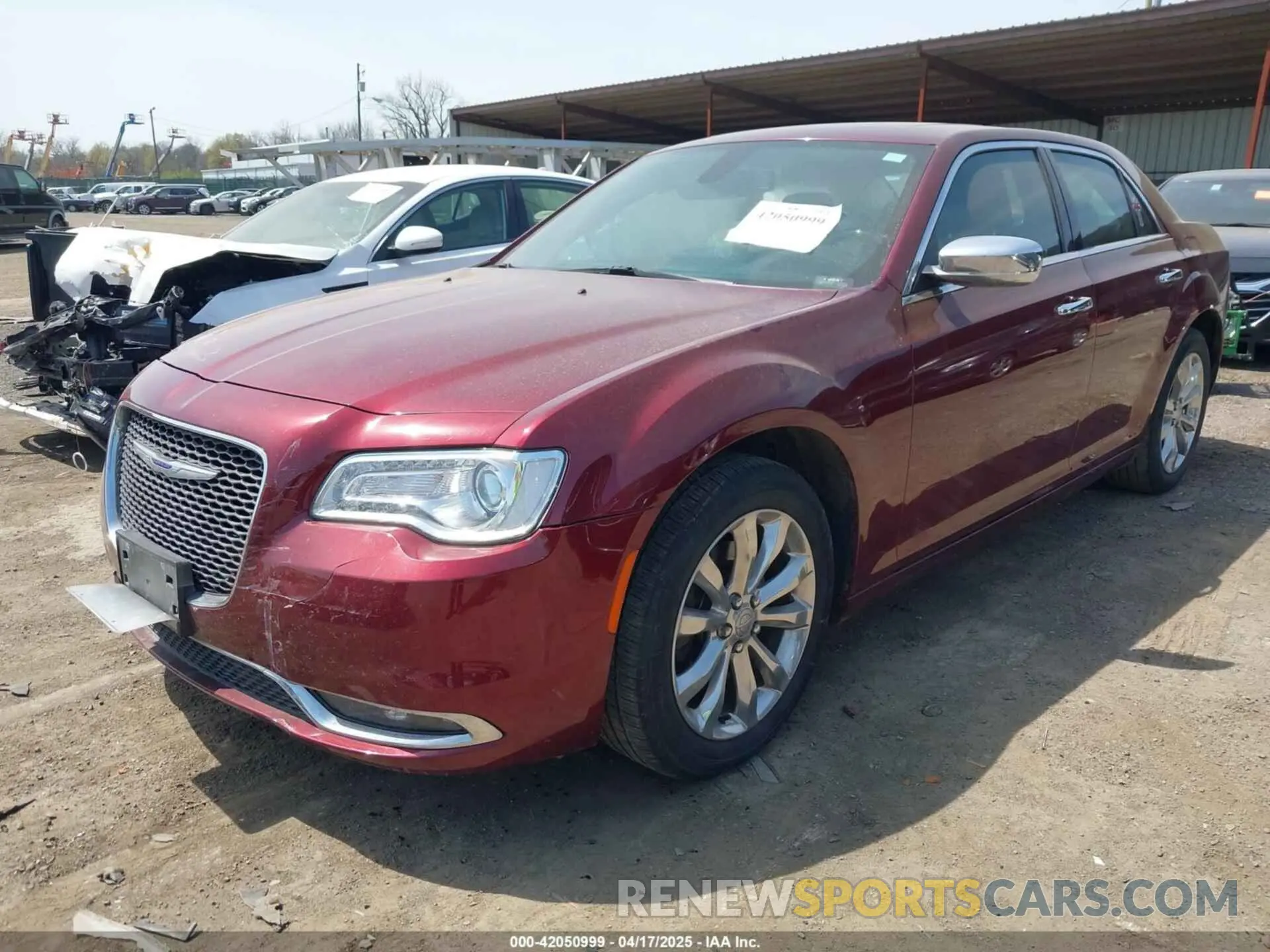 2 Photograph of a damaged car 2C3CCAKG3KH586622 CHRYSLER 300 2019