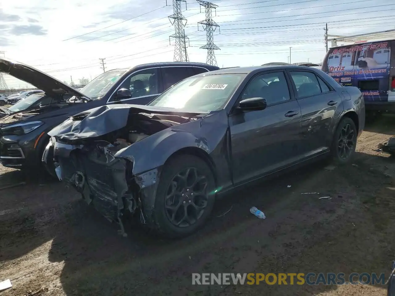 1 Photograph of a damaged car 2C3CCARG8KH602481 CHRYSLER 300 2019