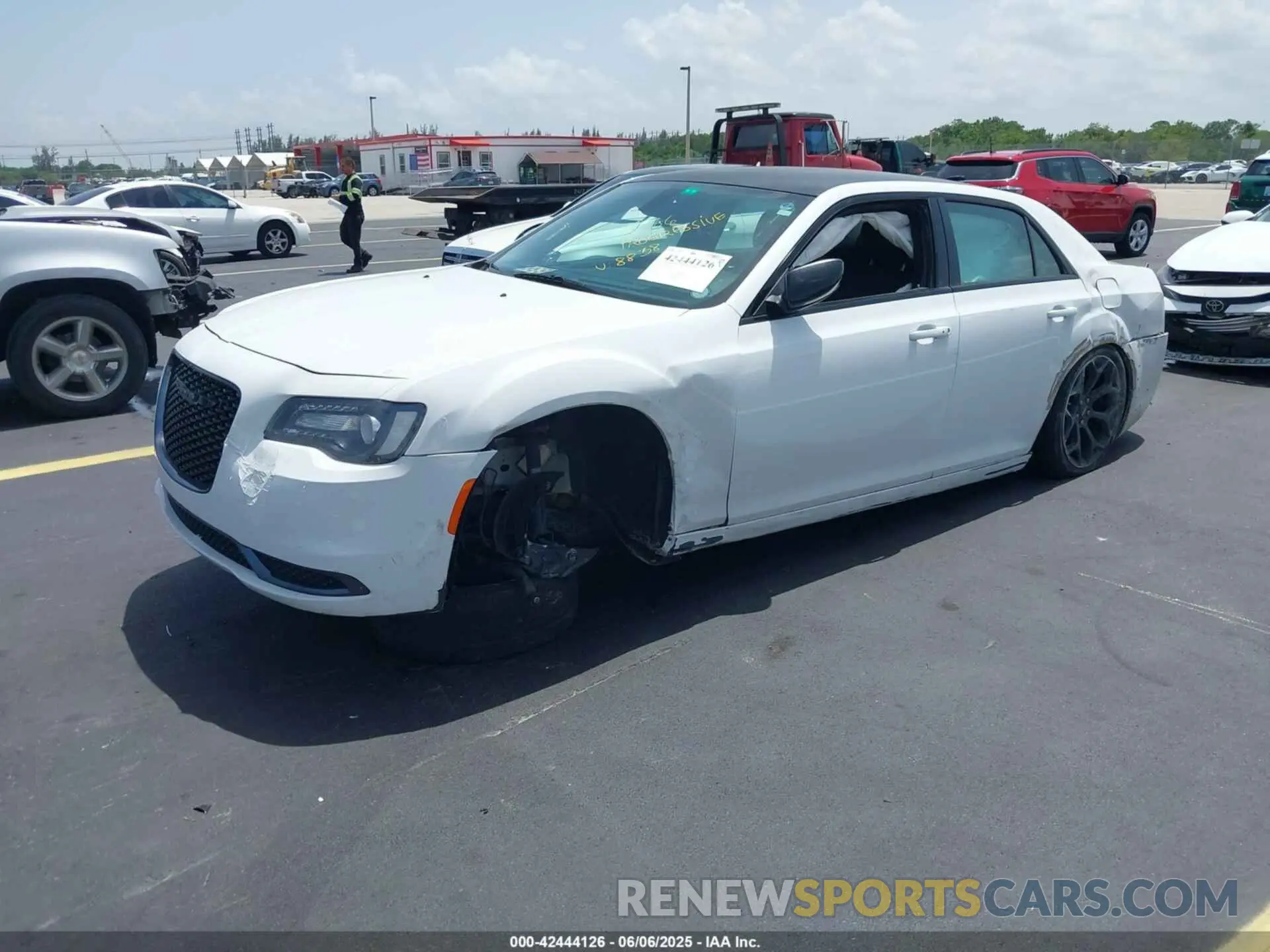 2 Photograph of a damaged car 2C3CCAAG8LH158838 CHRYSLER 300 2020