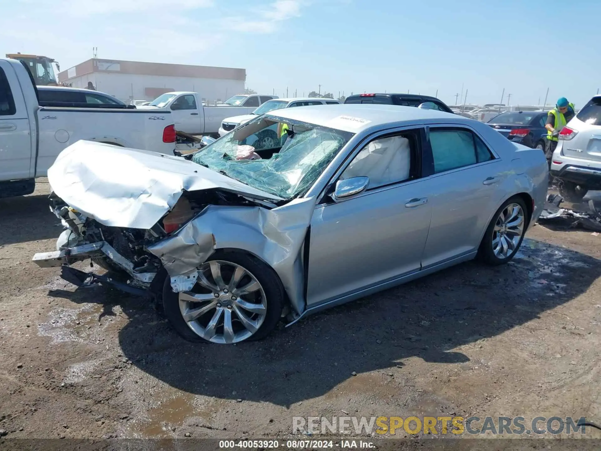 2 Photograph of a damaged car 2C3CCAAG9LH239296 CHRYSLER 300 2020