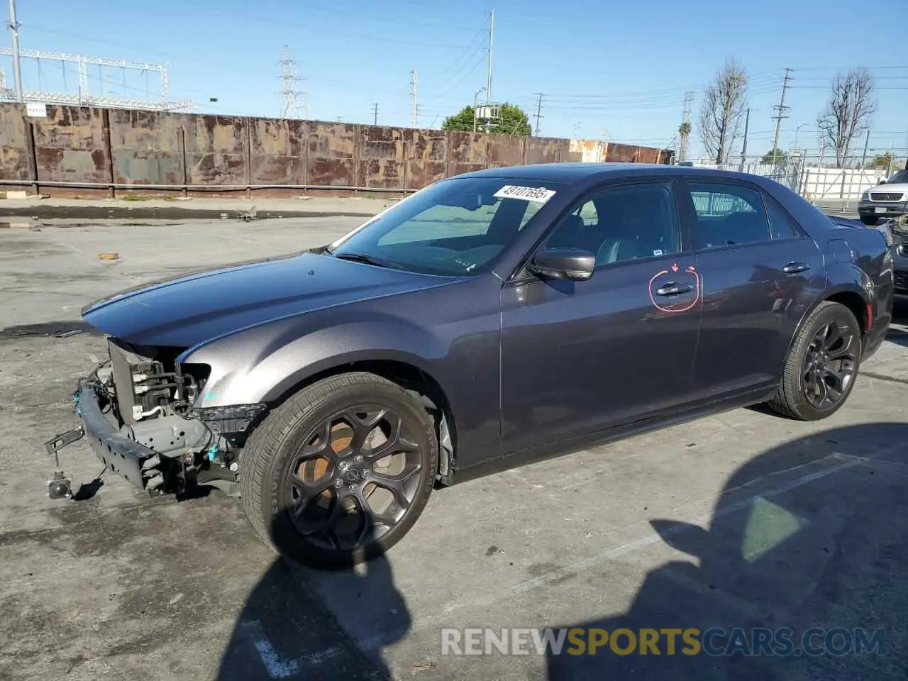 1 Photograph of a damaged car 2C3CCABG3LH158907 CHRYSLER 300 2020