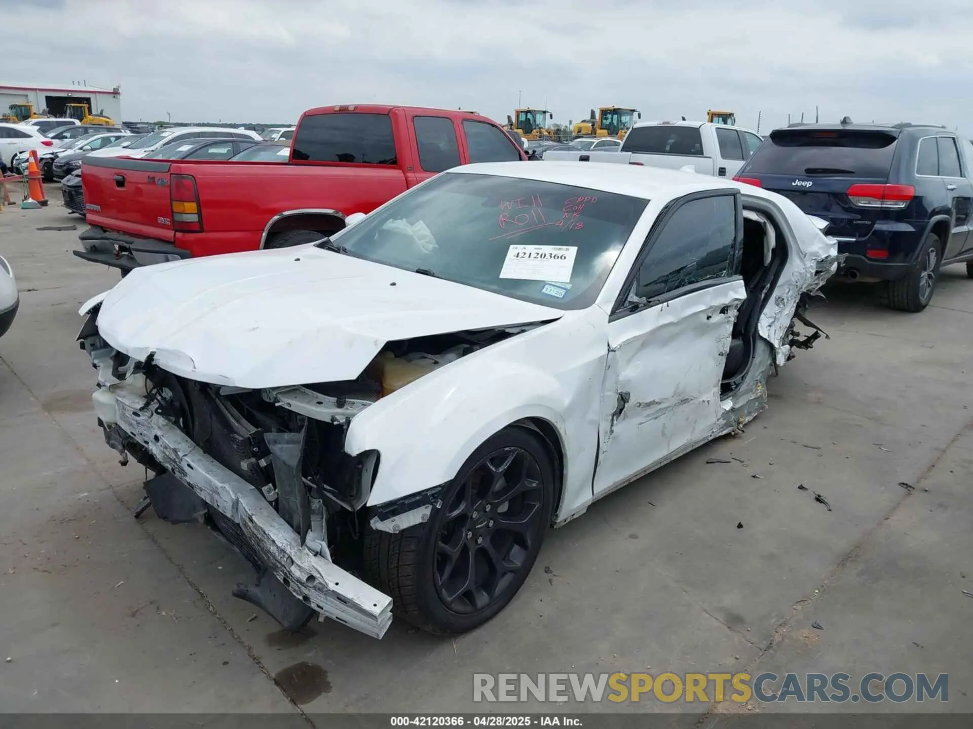 2 Photograph of a damaged car 2C3CCABG7LH158490 CHRYSLER 300 2020
