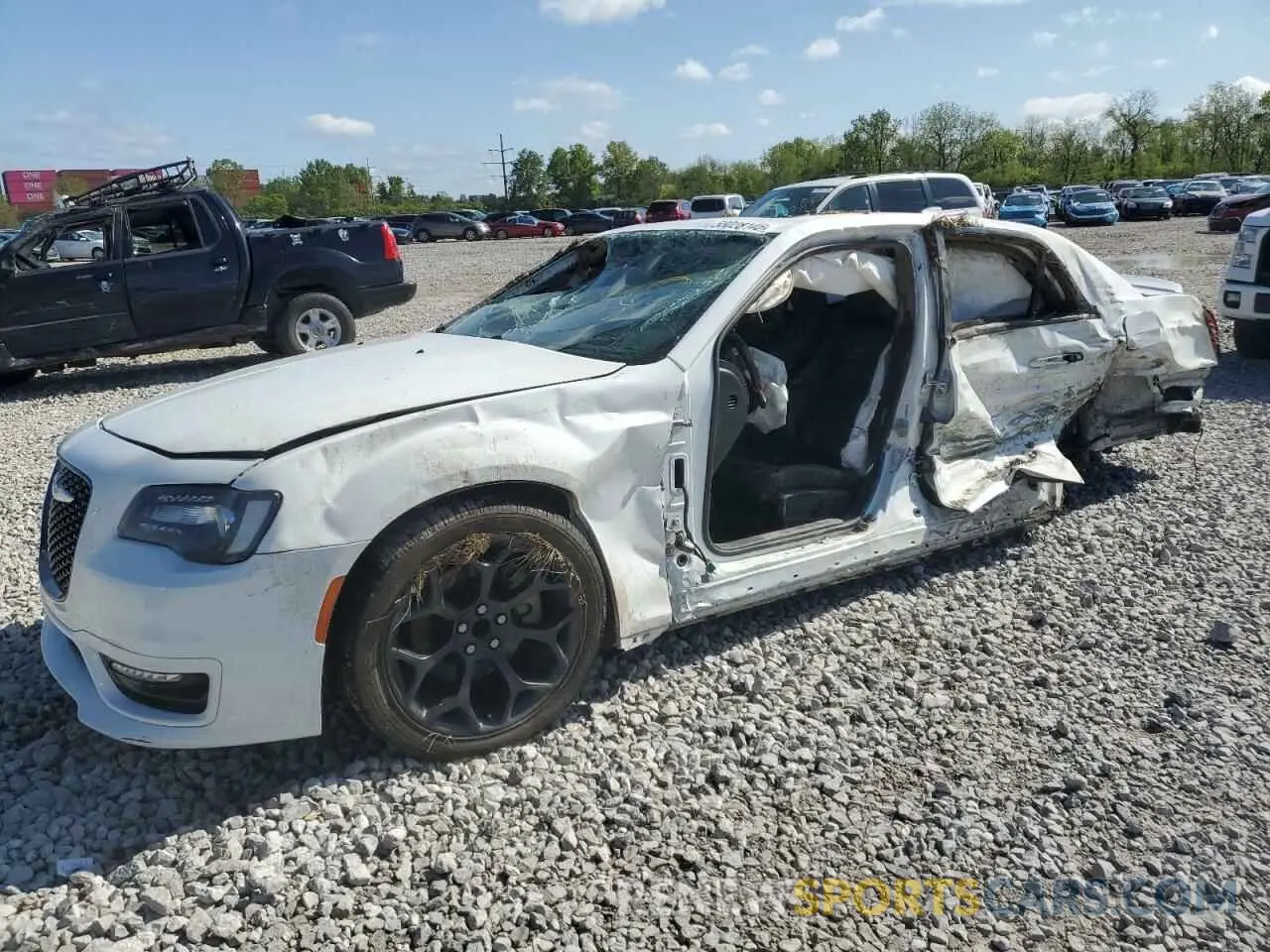 1 Photograph of a damaged car 2C3CCABTXLH145889 CHRYSLER 300 2020