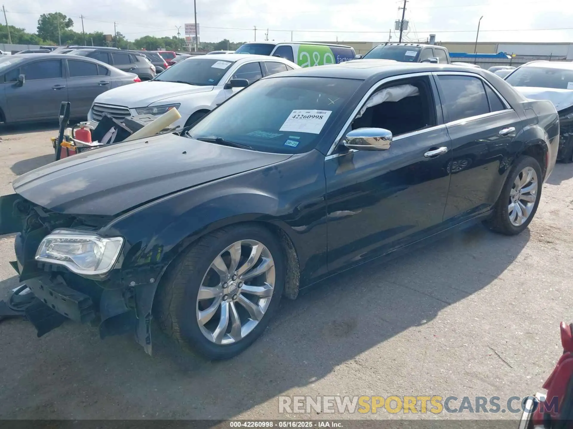 2 Photograph of a damaged car 2C3CCAEG6LH124343 CHRYSLER 300 2020