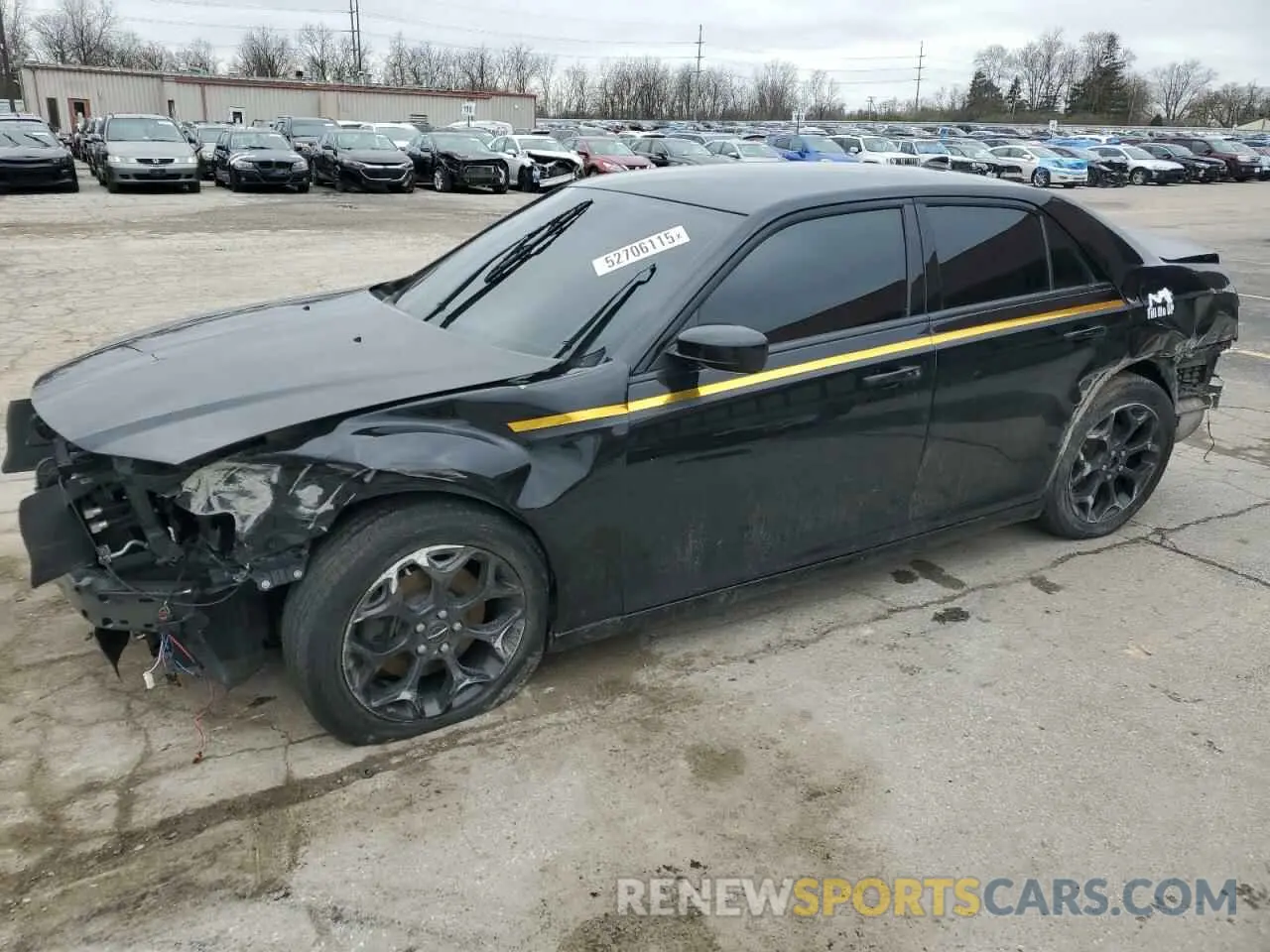 1 Photograph of a damaged car 2C3CCAGG0LH128546 CHRYSLER 300 2020
