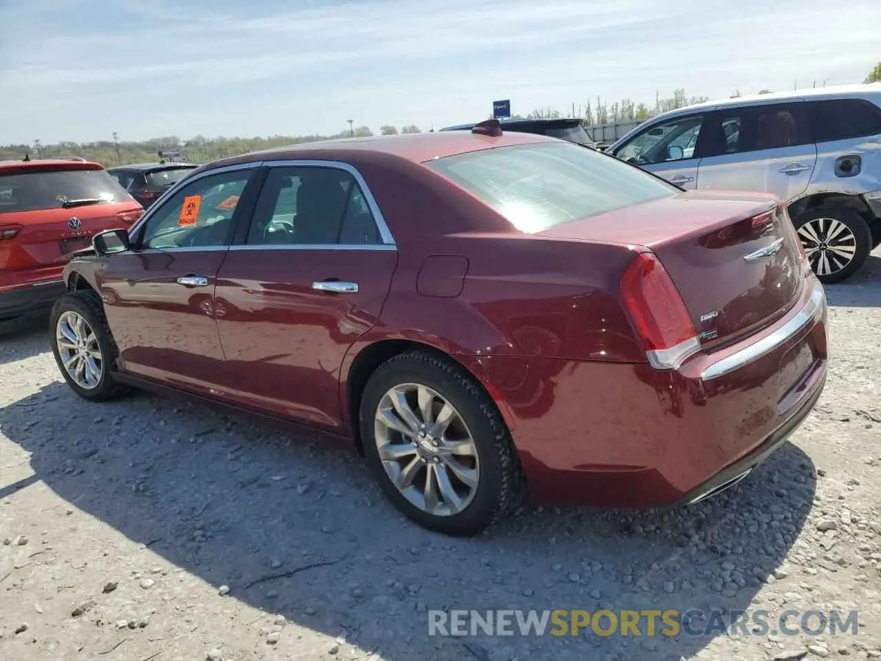 2 Photograph of a damaged car 2C3CCAKG4LH131649 CHRYSLER 300 2020