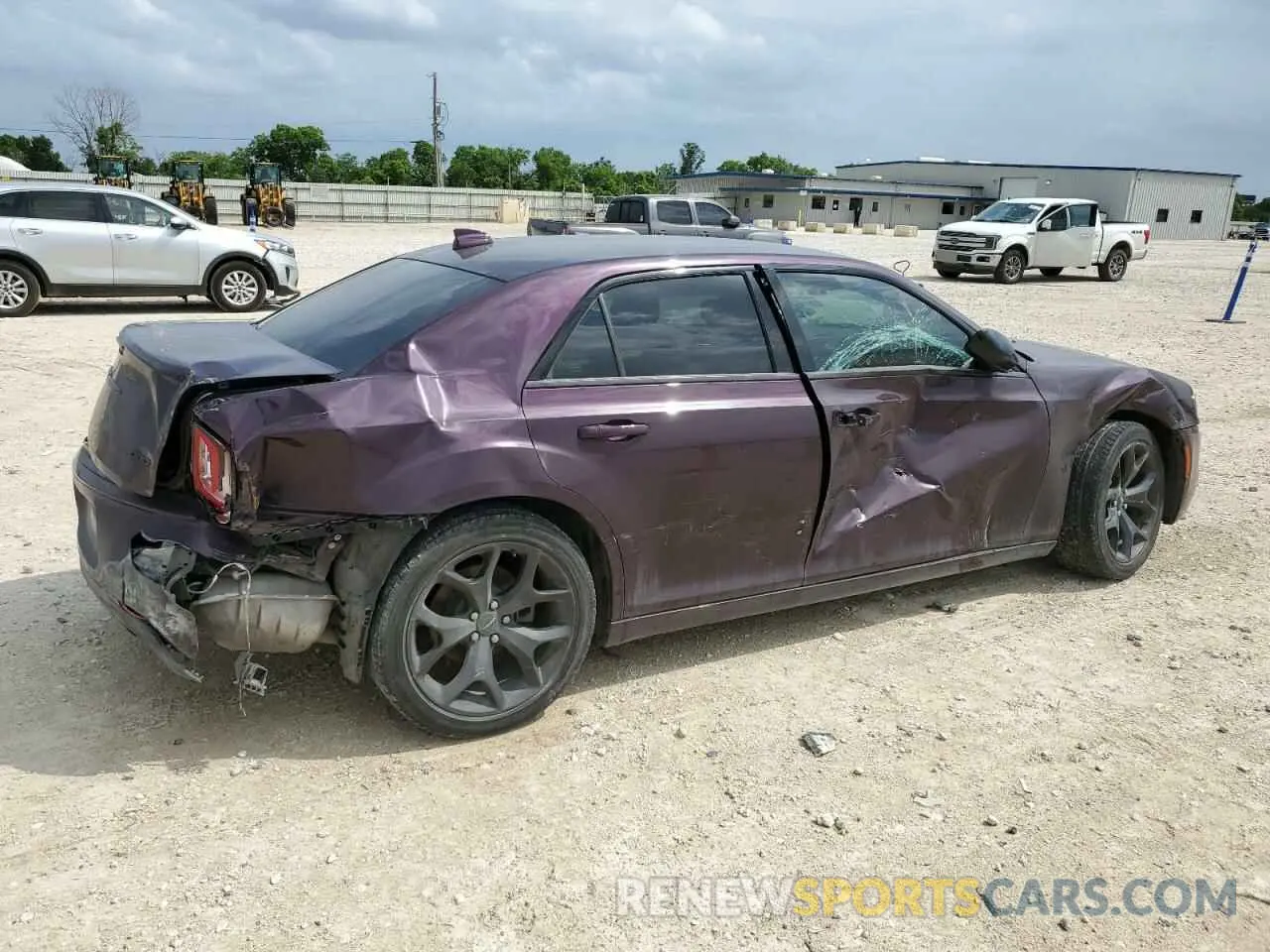 3 Photograph of a damaged car 2C3CCAAG3MH604184 CHRYSLER 300 2021