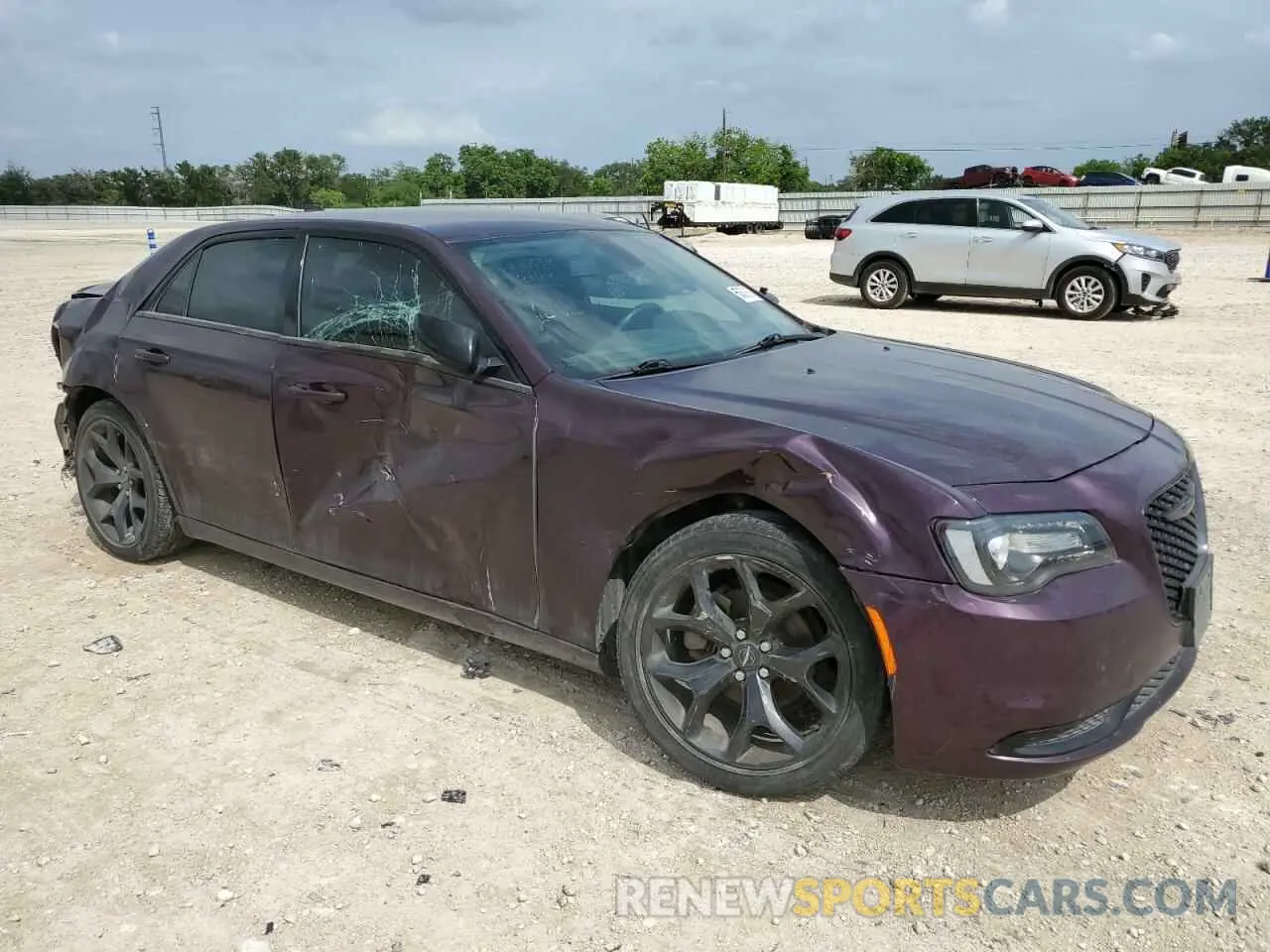 4 Photograph of a damaged car 2C3CCAAG3MH604184 CHRYSLER 300 2021