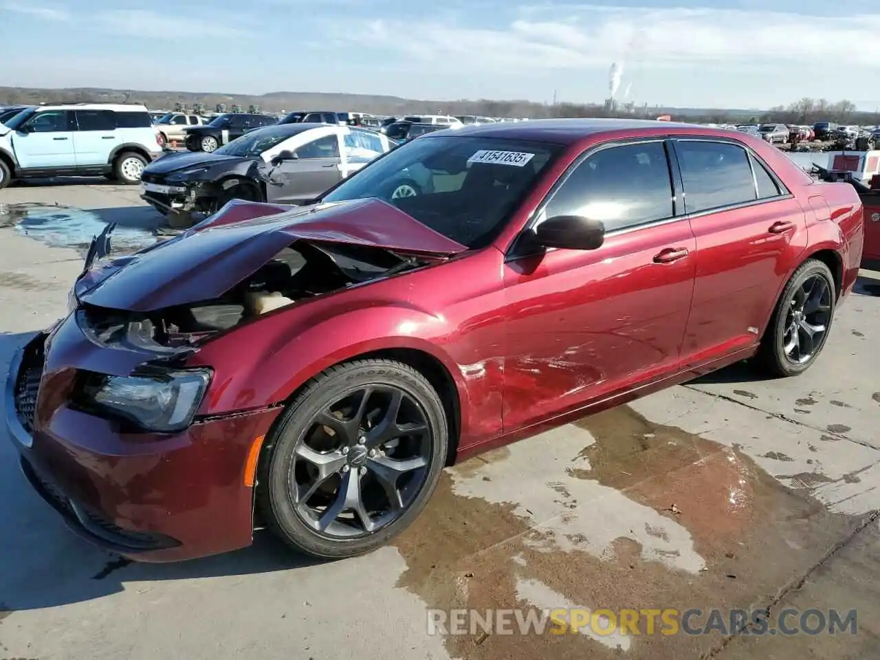 1 Photograph of a damaged car 2C3CCAAG9MH653986 CHRYSLER 300 2021