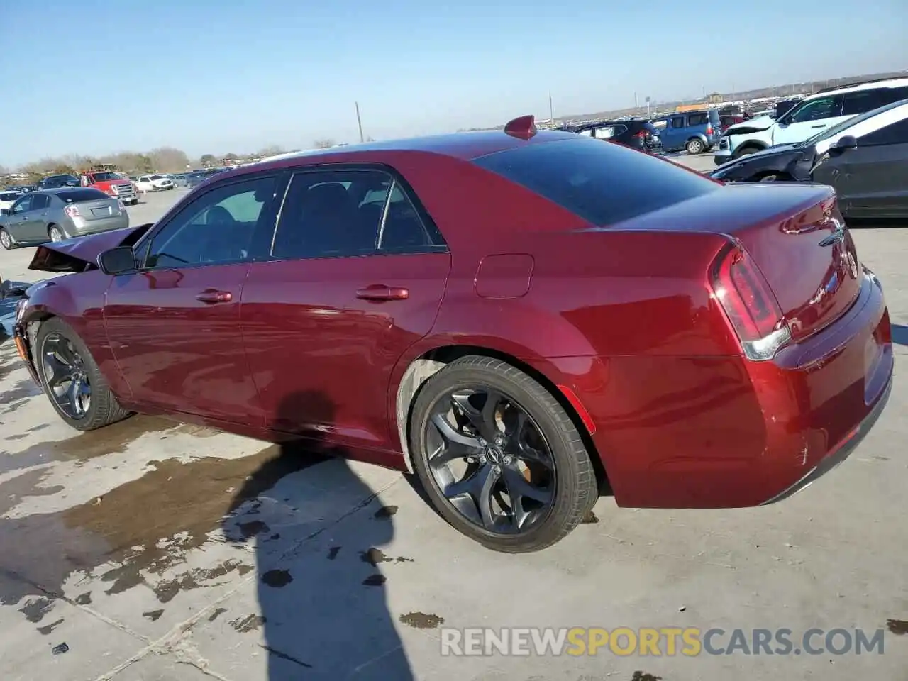 2 Photograph of a damaged car 2C3CCAAG9MH653986 CHRYSLER 300 2021