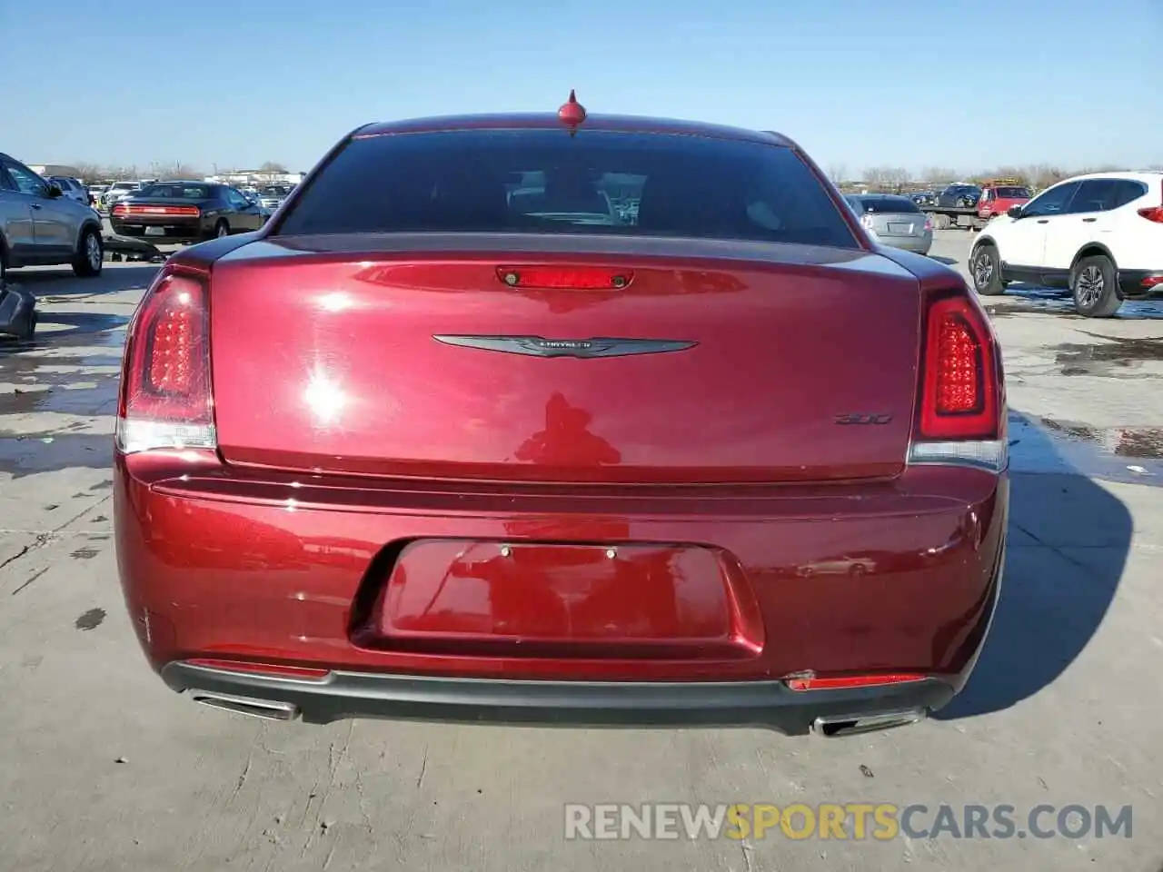 6 Photograph of a damaged car 2C3CCAAG9MH653986 CHRYSLER 300 2021