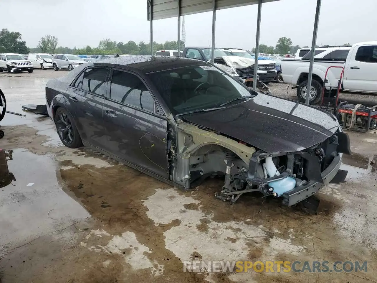 4 Photograph of a damaged car 2C3CCABG0MH554410 CHRYSLER 300 2021
