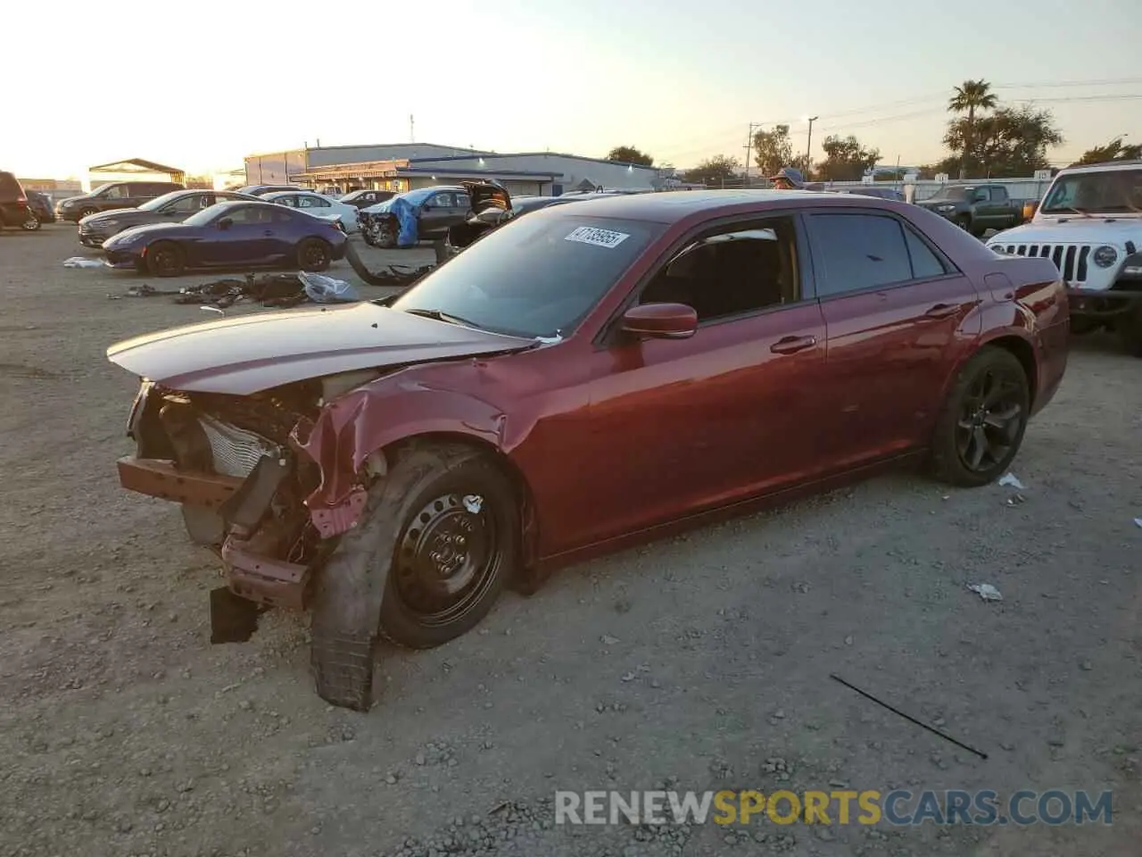 1 Photograph of a damaged car 2C3CCABG0MH629719 CHRYSLER 300 2021