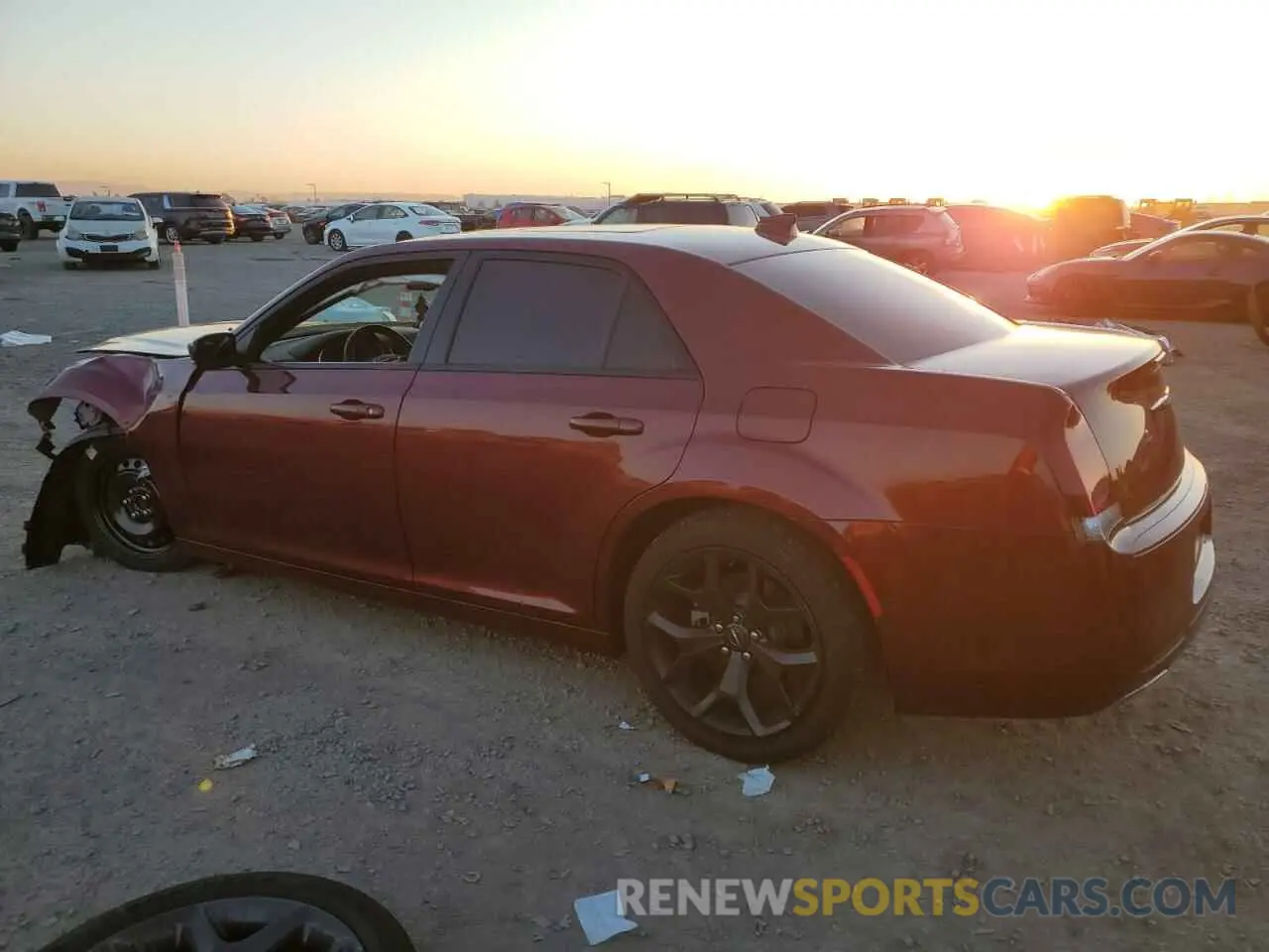 2 Photograph of a damaged car 2C3CCABG0MH629719 CHRYSLER 300 2021
