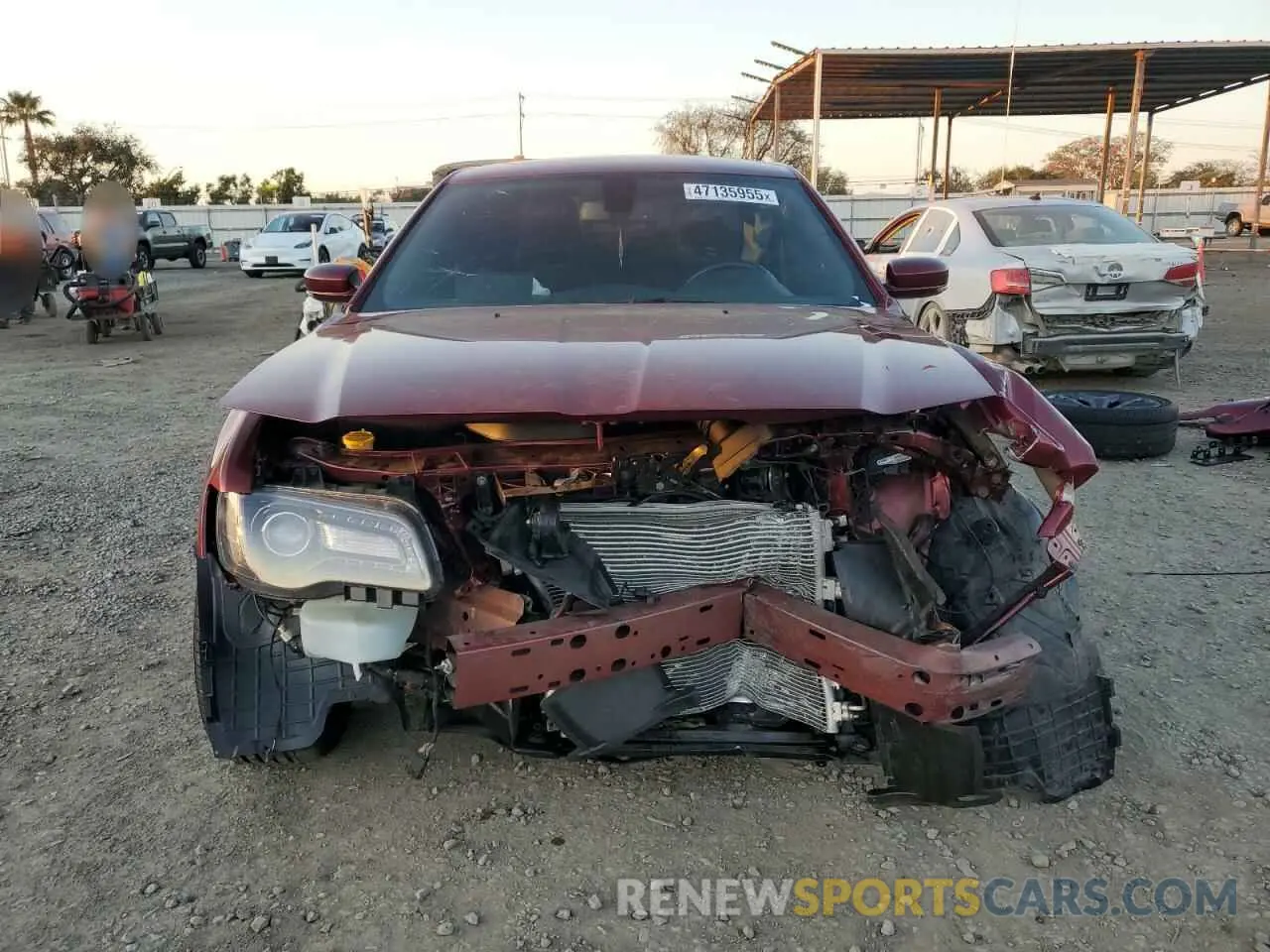 5 Photograph of a damaged car 2C3CCABG0MH629719 CHRYSLER 300 2021