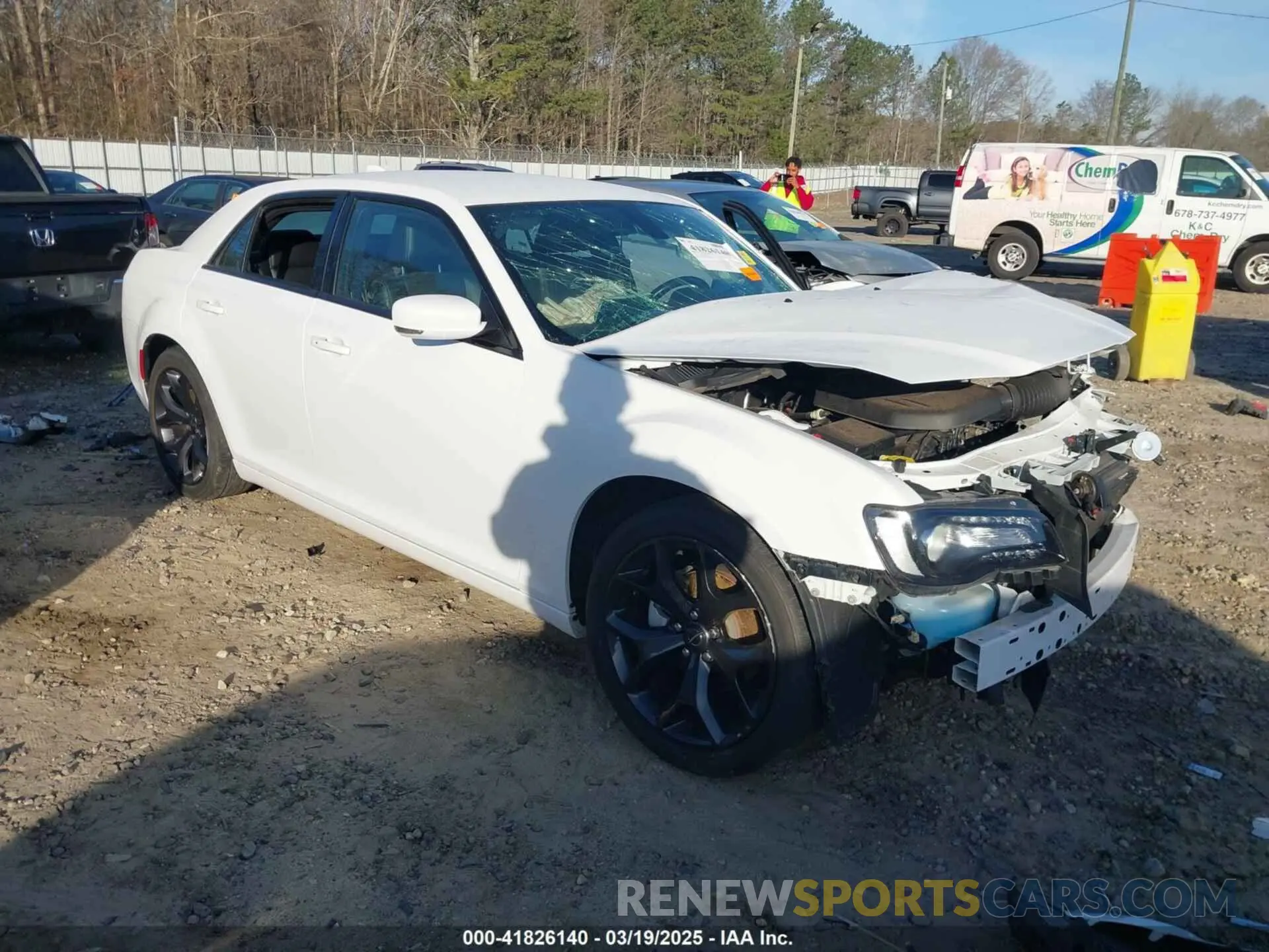1 Photograph of a damaged car 2C3CCABG1MH595841 CHRYSLER 300 2021