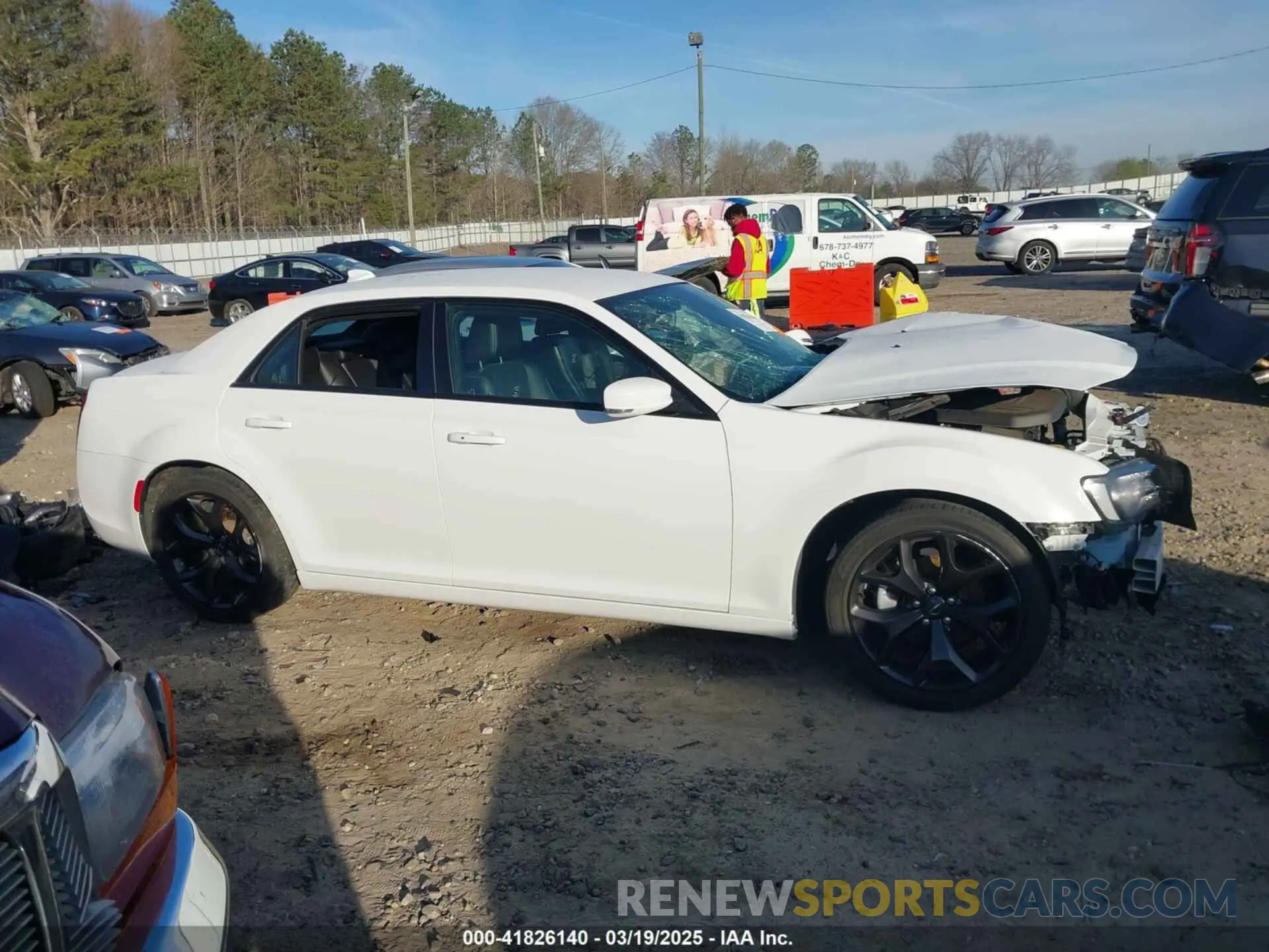 14 Photograph of a damaged car 2C3CCABG1MH595841 CHRYSLER 300 2021