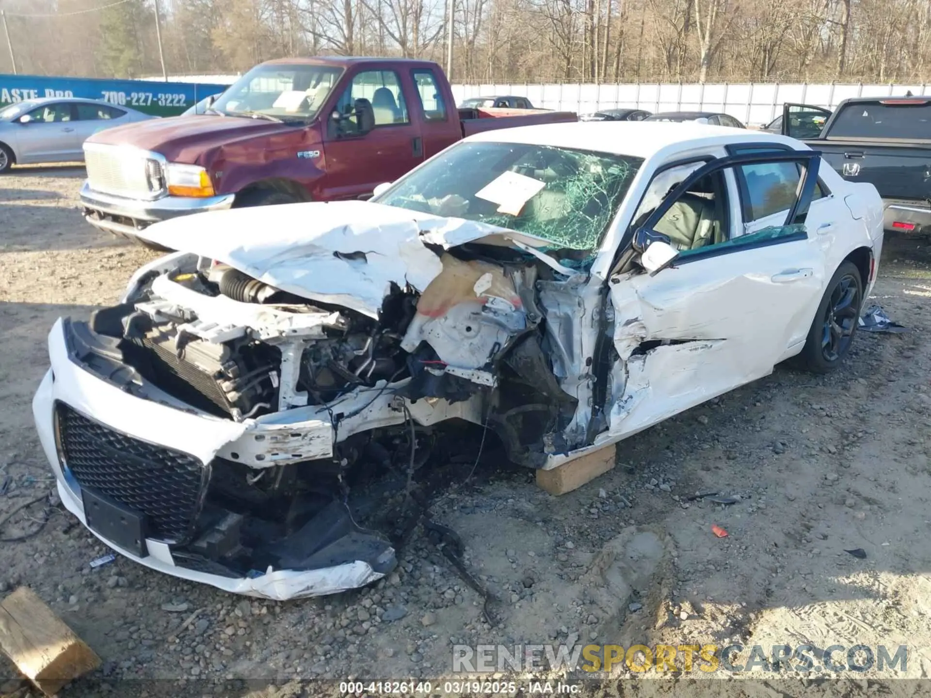 6 Photograph of a damaged car 2C3CCABG1MH595841 CHRYSLER 300 2021