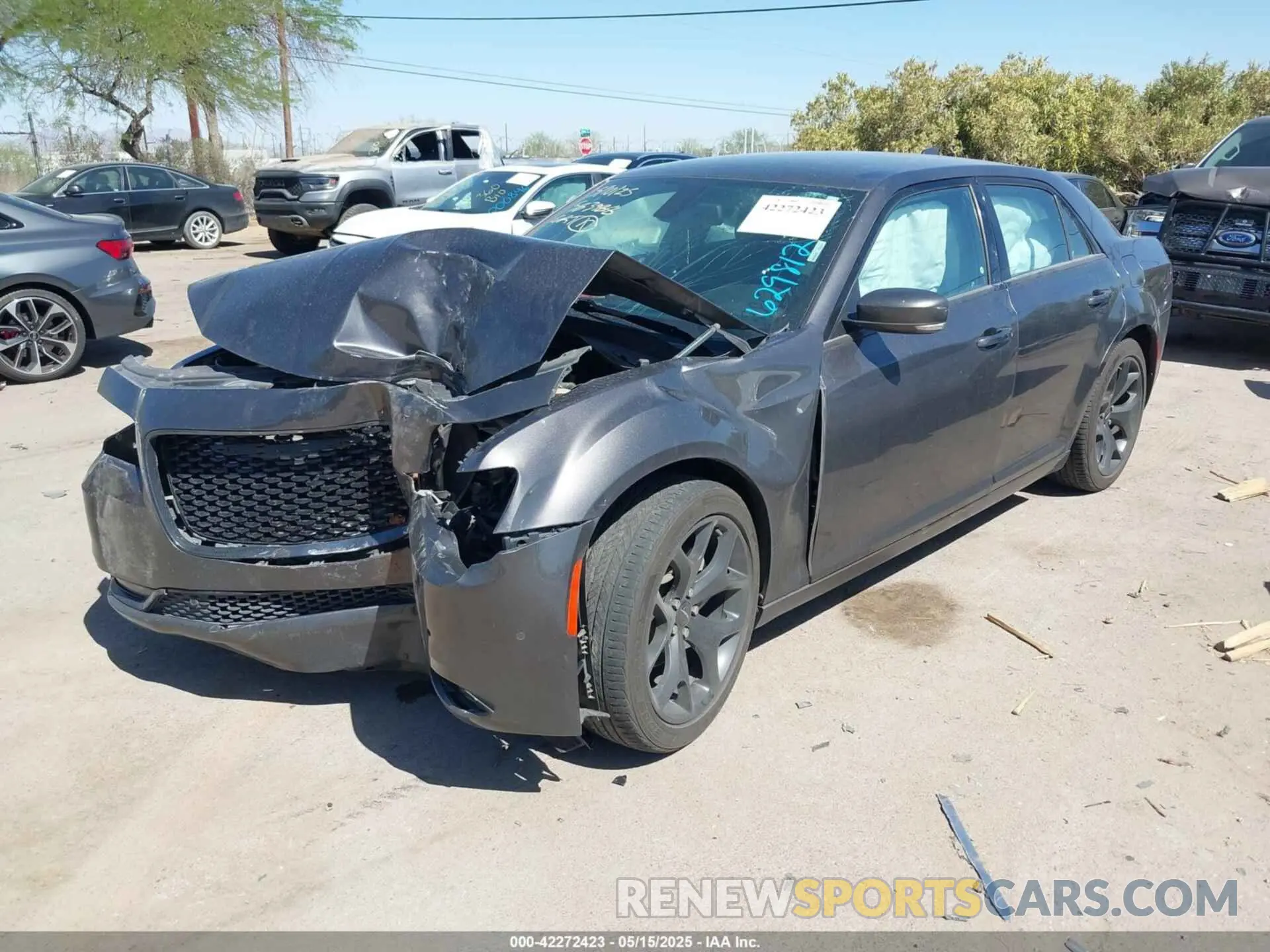 2 Photograph of a damaged car 2C3CCABG1MH629812 CHRYSLER 300 2021