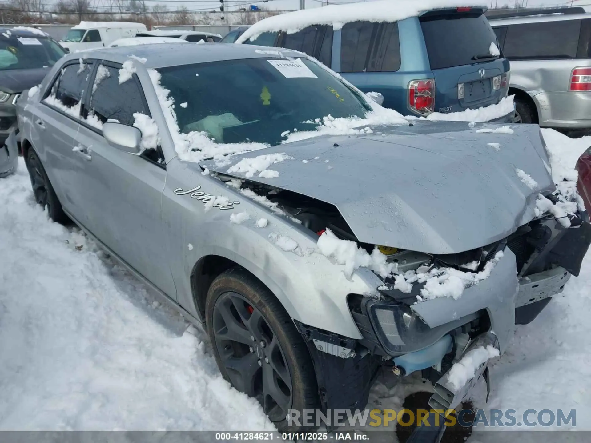 1 Photograph of a damaged car 2C3CCABG1MH634265 CHRYSLER 300 2021