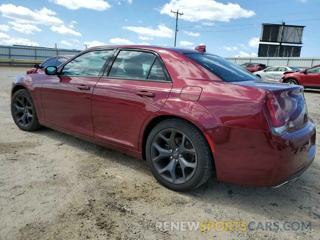 2 Photograph of a damaged car 2C3CCABG2MH550021 CHRYSLER 300 2021