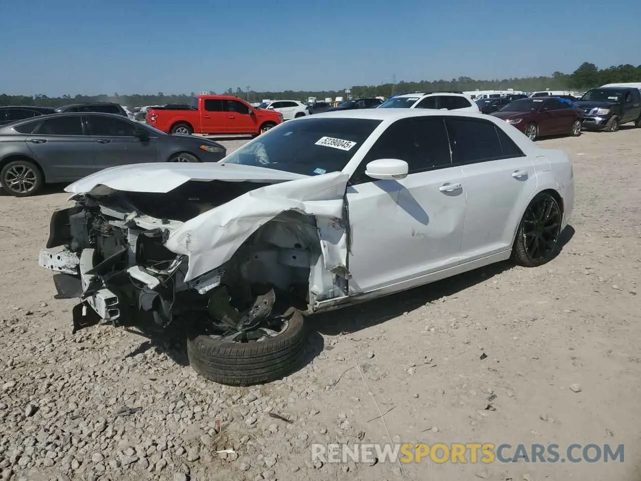 1 Photograph of a damaged car 2C3CCABG4MH554460 CHRYSLER 300 2021