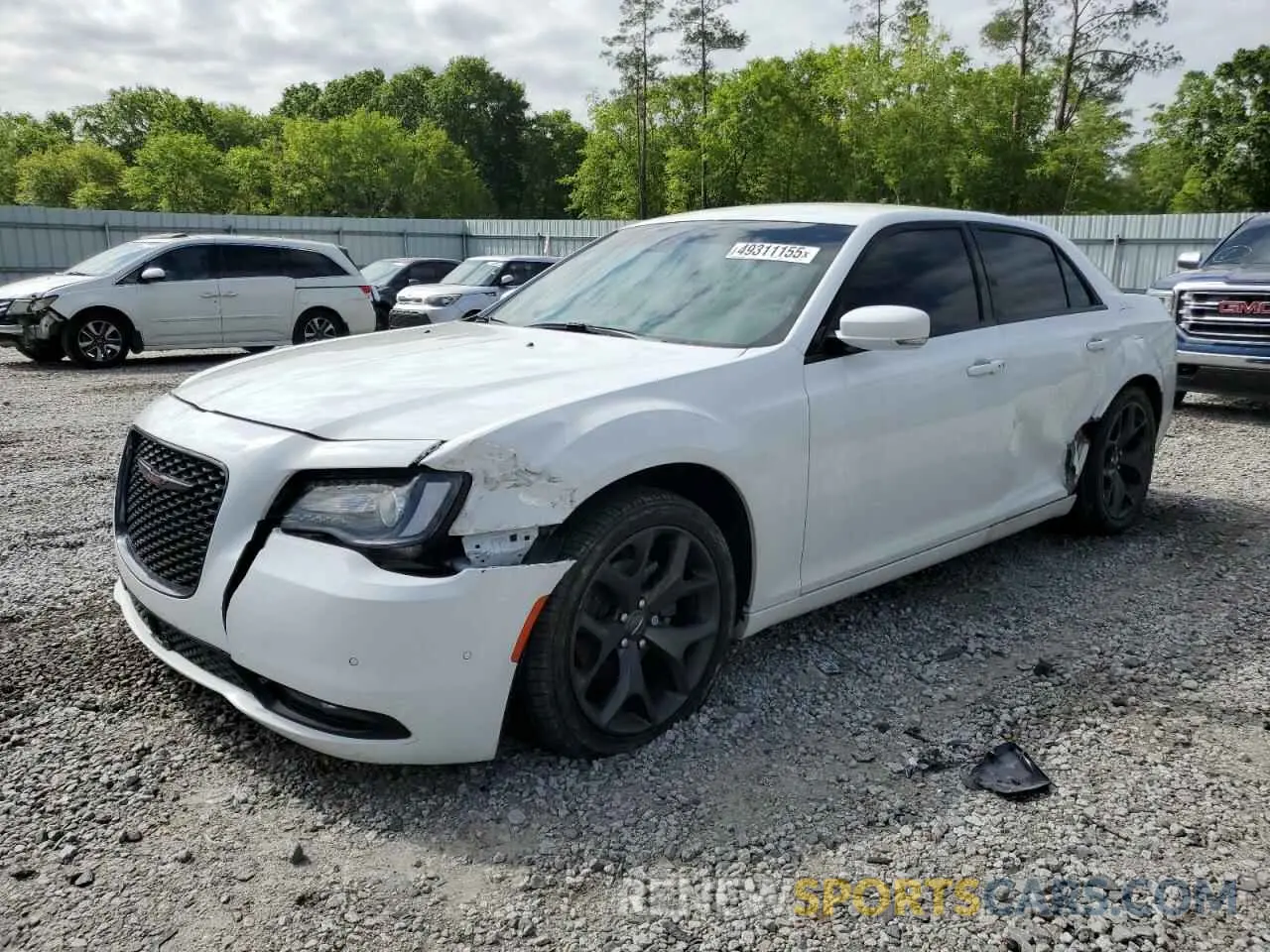 1 Photograph of a damaged car 2C3CCABG5MH541488 CHRYSLER 300 2021