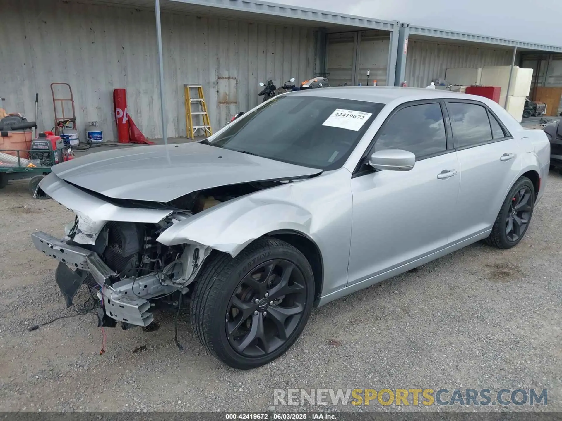 2 Photograph of a damaged car 2C3CCABG6MH520049 CHRYSLER 300 2021