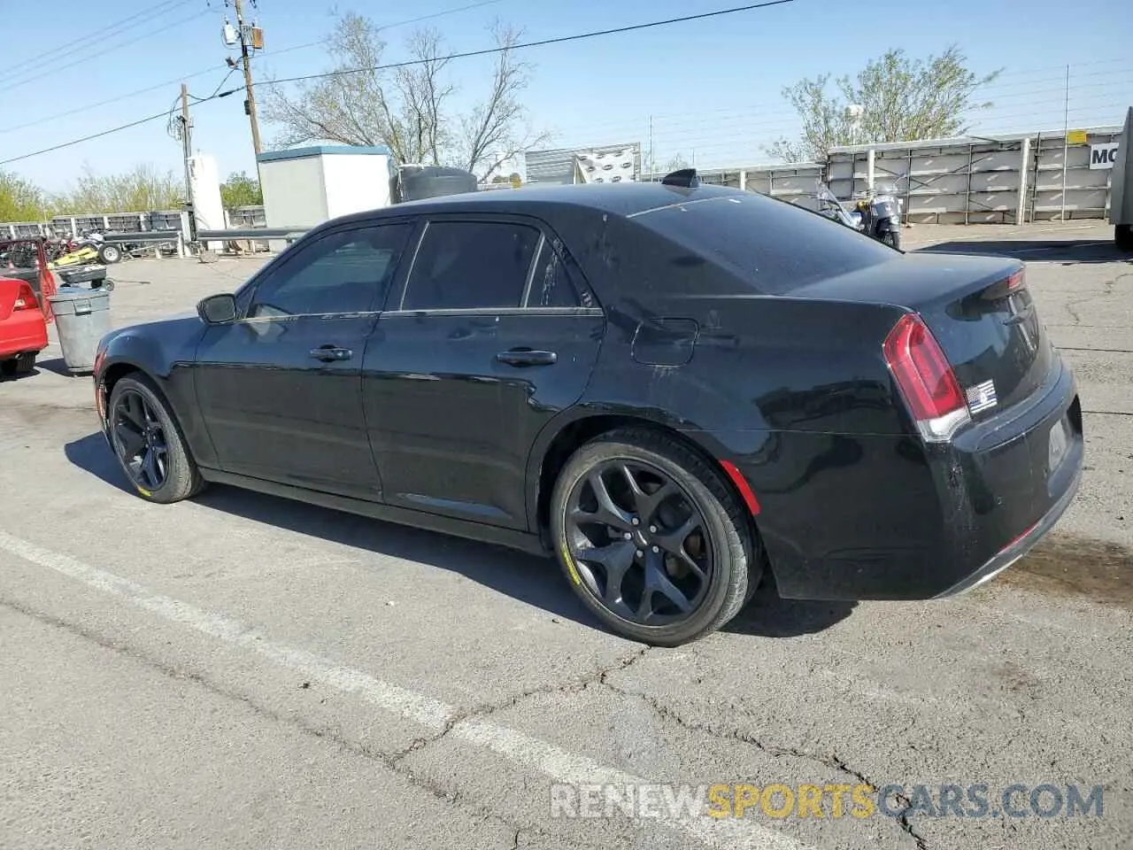 2 Photograph of a damaged car 2C3CCABG6MH554329 CHRYSLER 300 2021