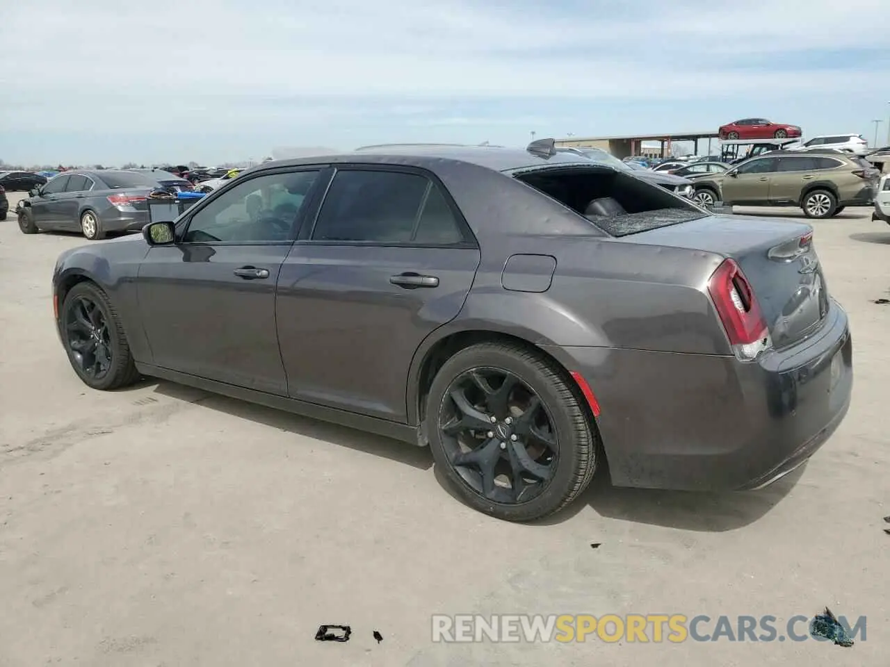 2 Photograph of a damaged car 2C3CCABG7MH523672 CHRYSLER 300 2021
