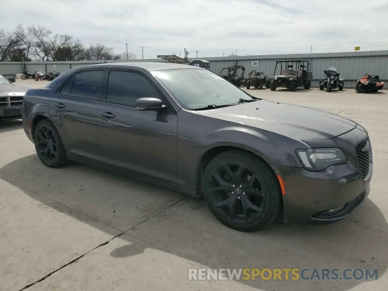 4 Photograph of a damaged car 2C3CCABG7MH523672 CHRYSLER 300 2021