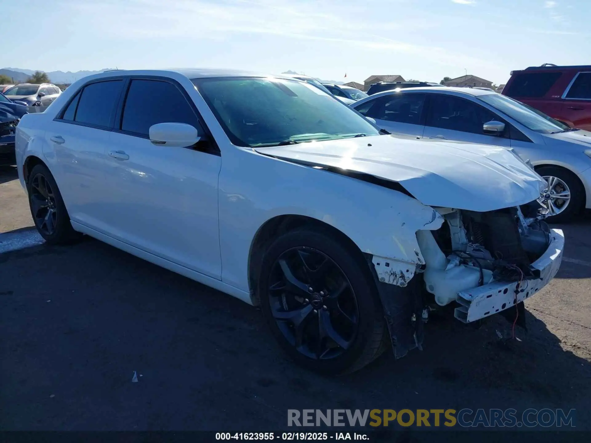 1 Photograph of a damaged car 2C3CCABG8MH537354 CHRYSLER 300 2021