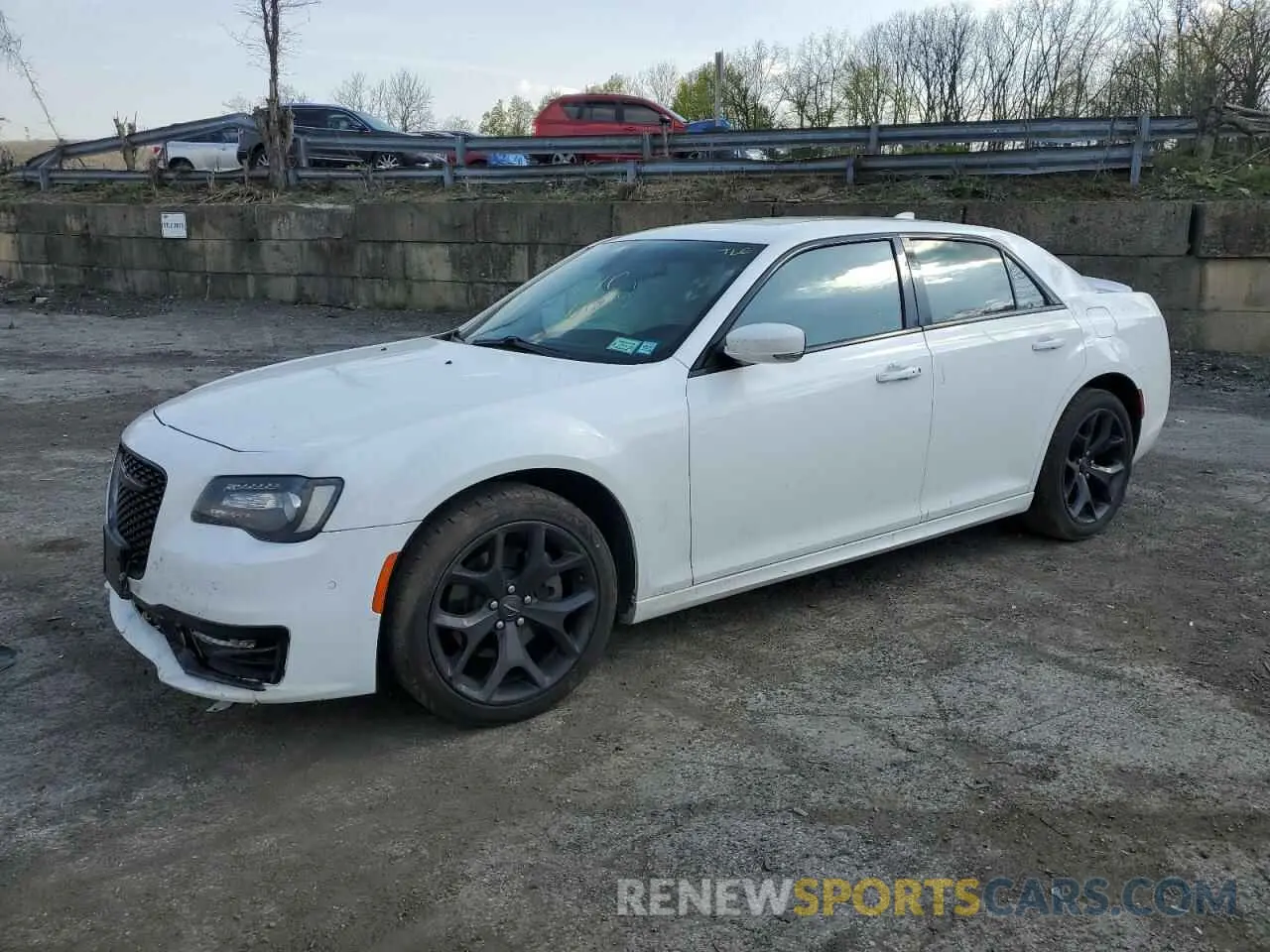 1 Photograph of a damaged car 2C3CCABT0MH580163 CHRYSLER 300 2021