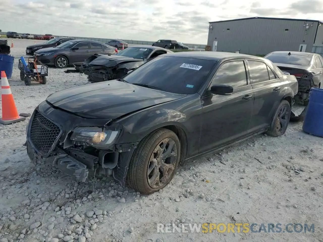 1 Photograph of a damaged car 2C3CCABT2MH676019 CHRYSLER 300 2021