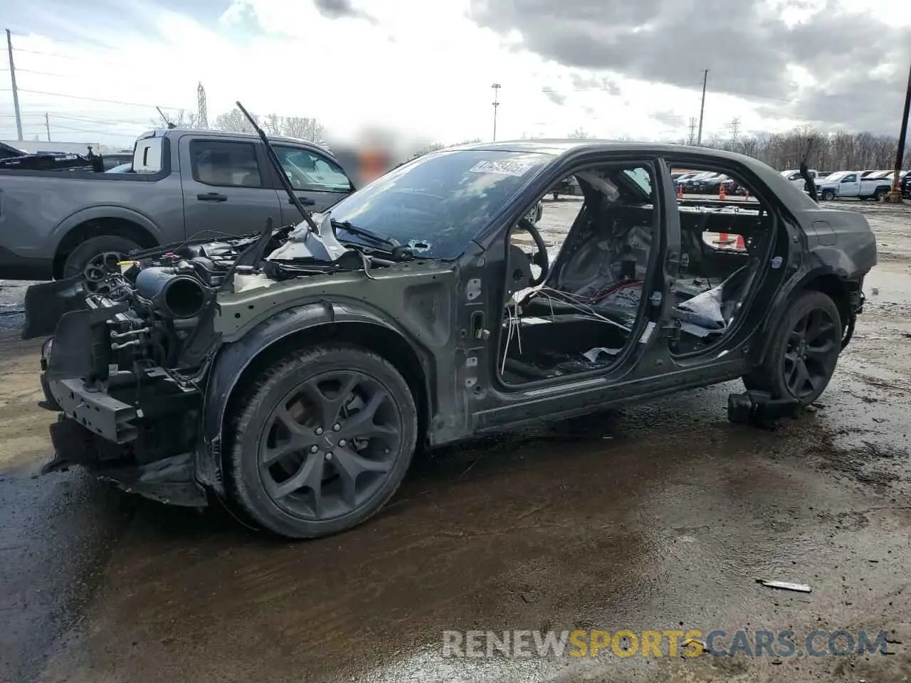 1 Photograph of a damaged car 2C3CCABT5MH601282 CHRYSLER 300 2021