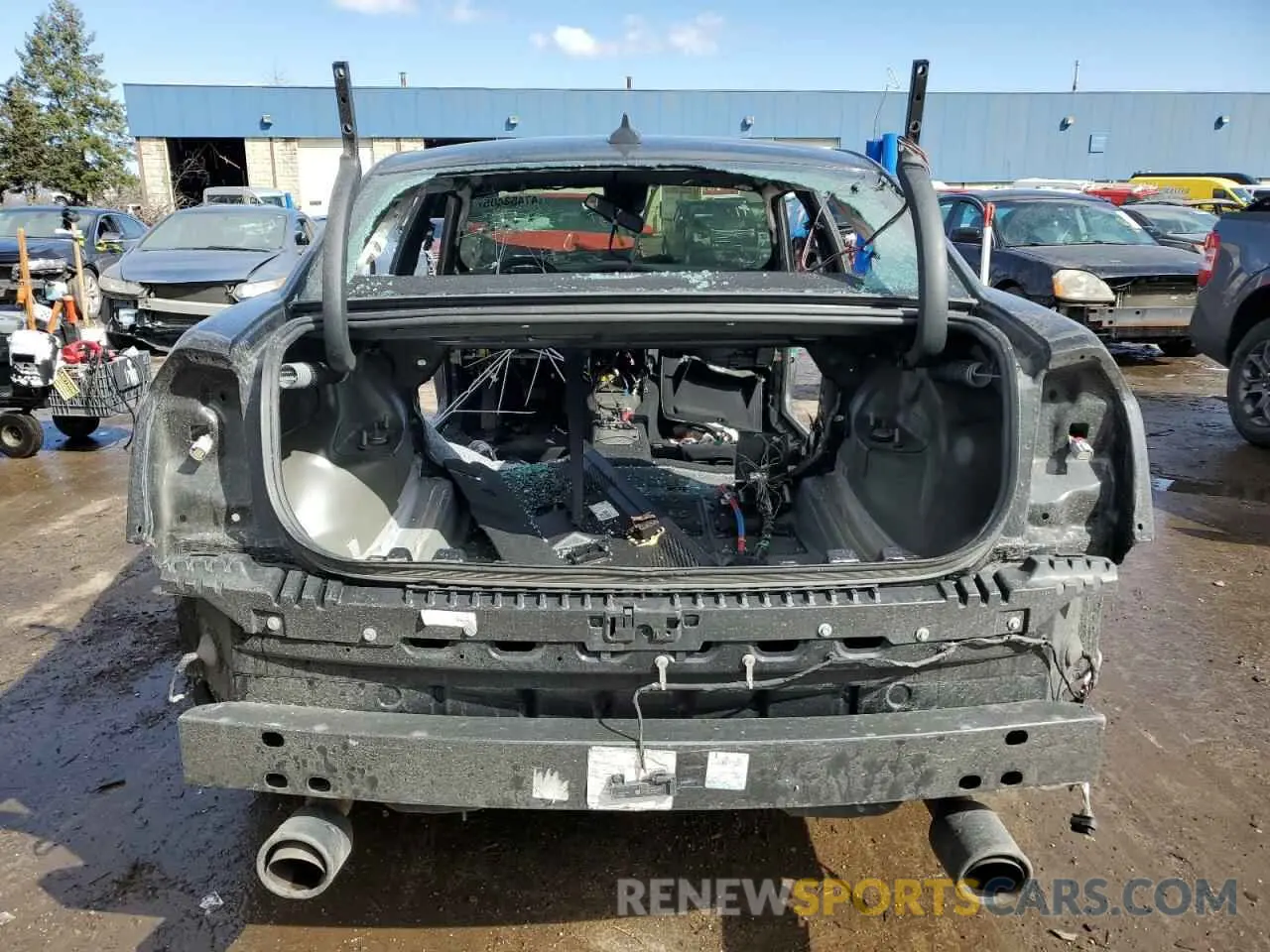 6 Photograph of a damaged car 2C3CCABT5MH601282 CHRYSLER 300 2021