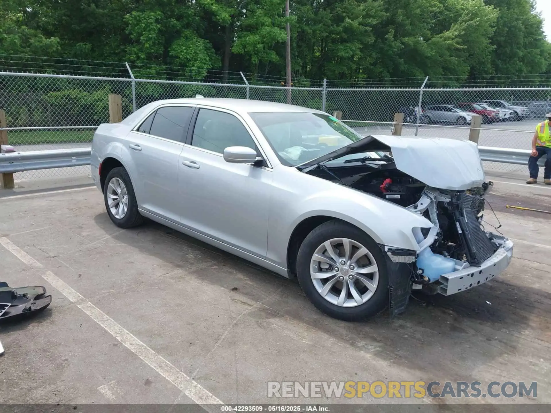 1 Photograph of a damaged car 2C3CCAAG1NH134318 CHRYSLER 300 2022