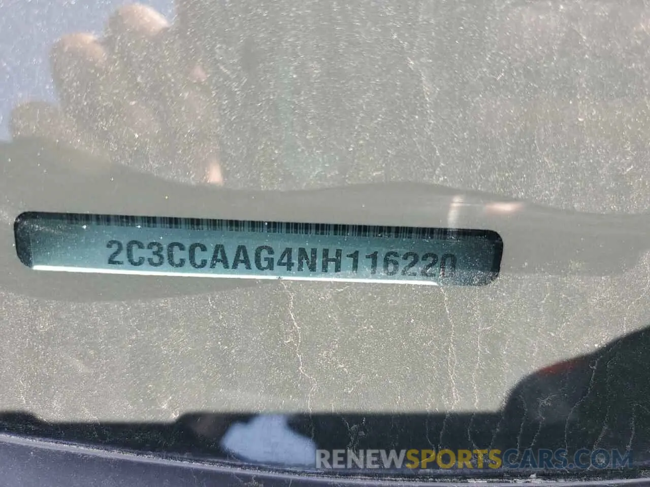13 Photograph of a damaged car 2C3CCAAG4NH116220 CHRYSLER 300 2022